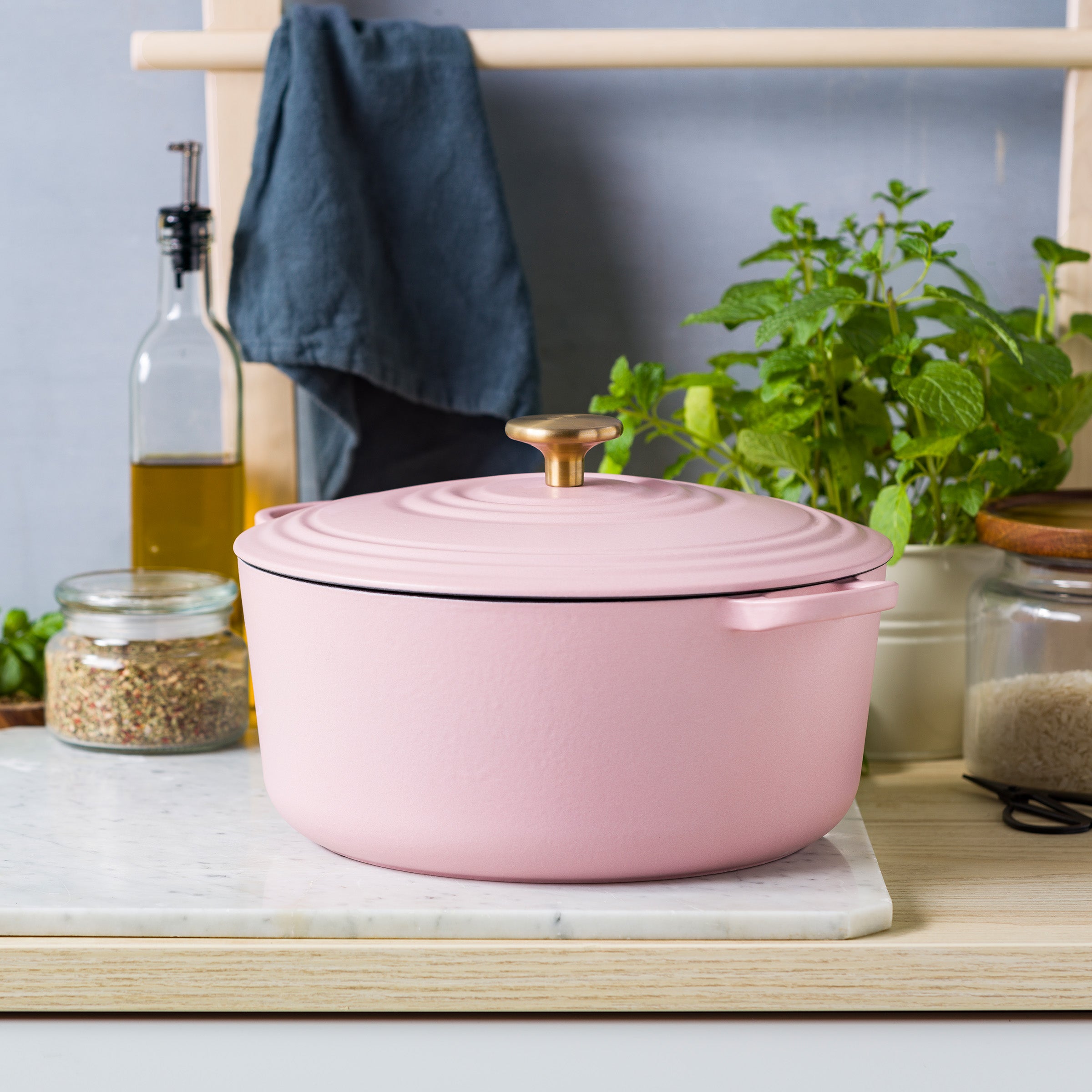 BK Bourgogne Braadpan Ø 28 cm - Blush Pink
