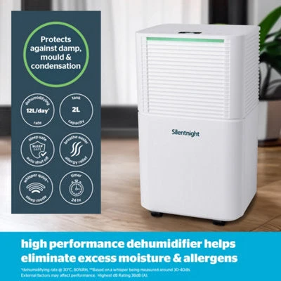Silentnight Airmax 1200 12L Dehumidifier