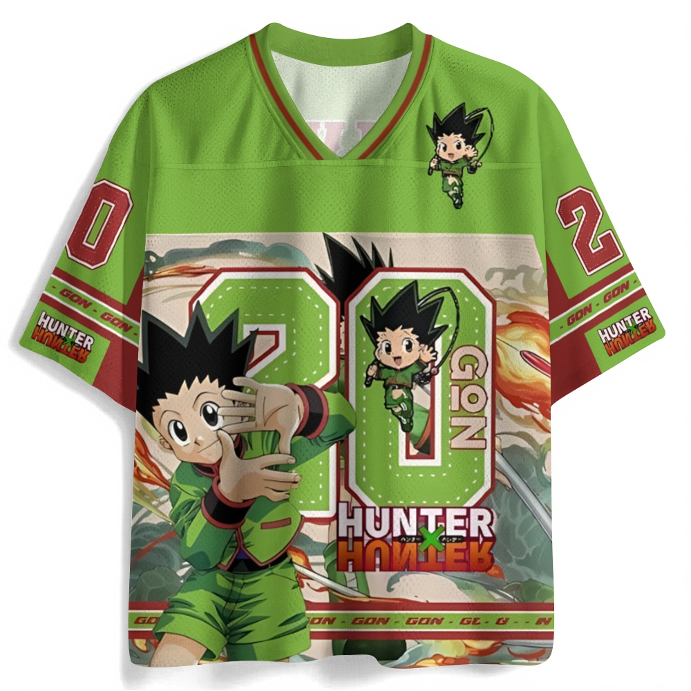 Hunter x Hunter Anime Football Jersey