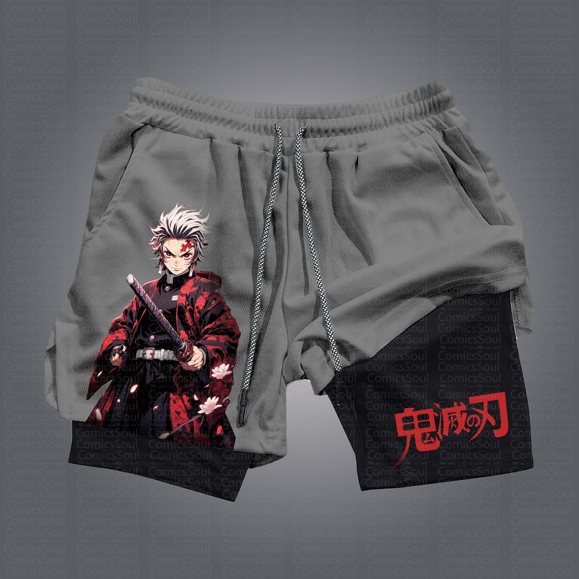 Unisex Casual Anime Streetwear Shorts 丨Comicssoul