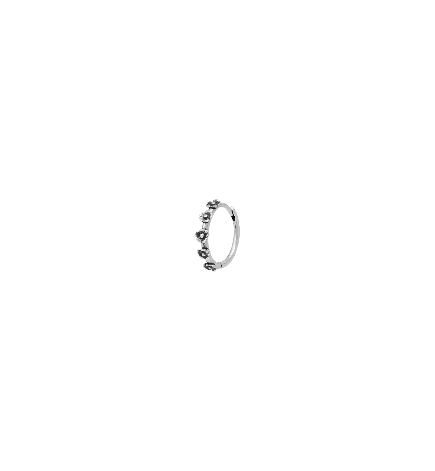 Single Meadow Hoop Earring