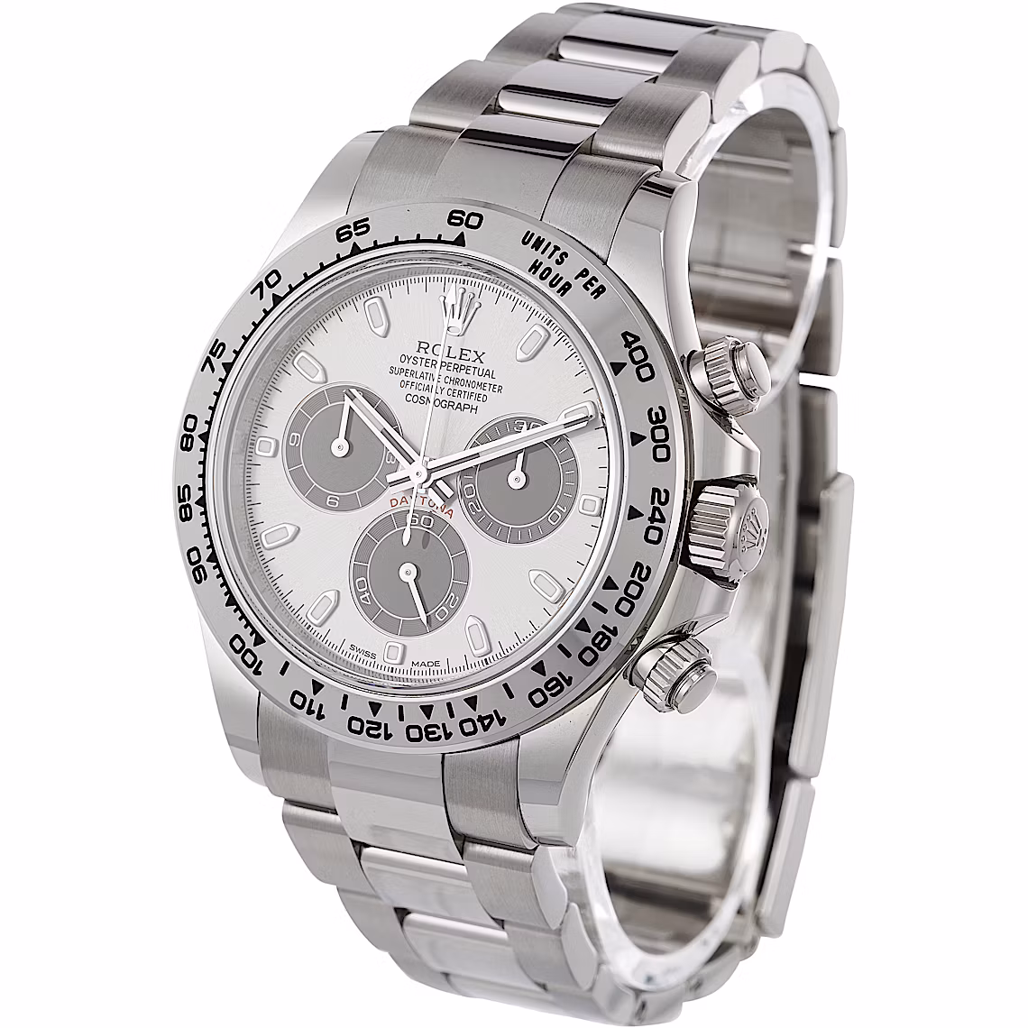 Superclone Rolex Daytona Silver Dial 116509 40mm