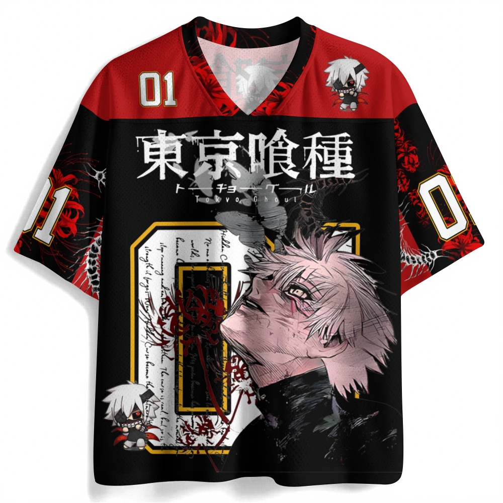 Tokyo Ghoul Anime Football Jersey