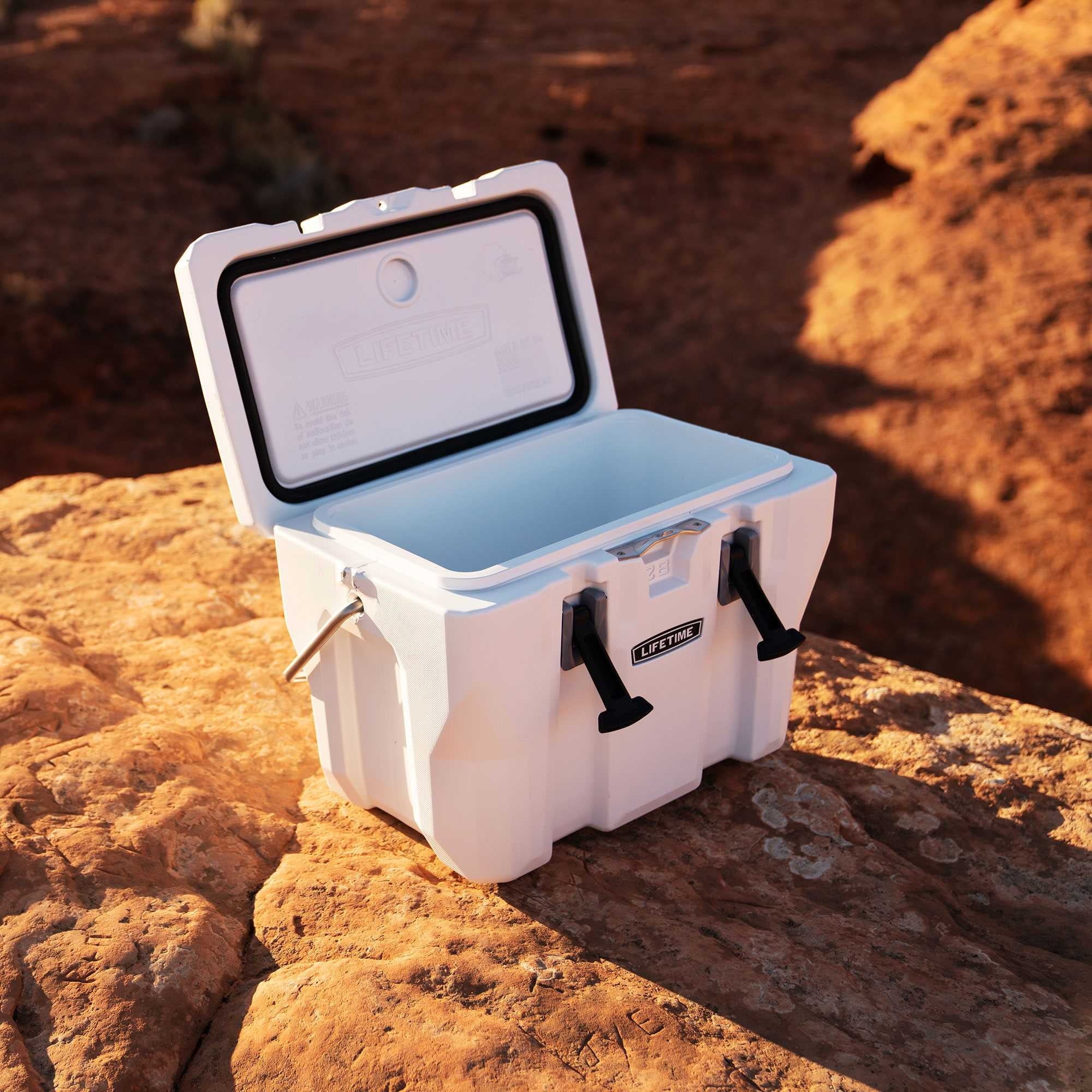 Lifetime Bear-Resistant High Performance Camping Cooler, 28 qt, 20 Can Capacity, Boulder Gray - 91289 - Image 29 Lifetime Bear-Resistant High Performance Camping Cooler, 28 qt, 20 Can Capacity, Boulder Gray - 91289 - Image 29