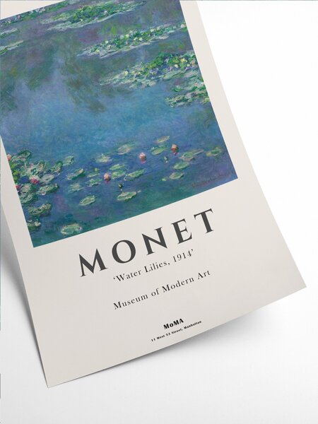 PSTR studio - Claude Monet - Water lilies