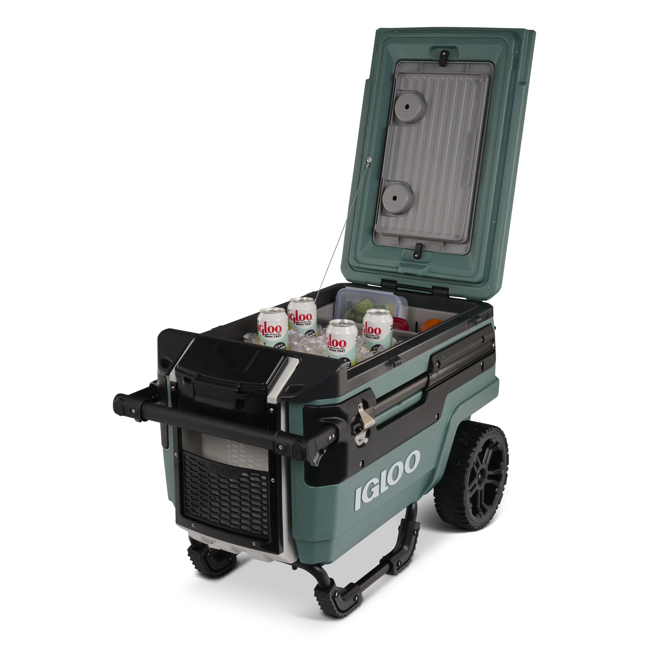 Igloo 70 QT Trailmate Journey Rolling Cooler, Carbonite Gray - Image 32