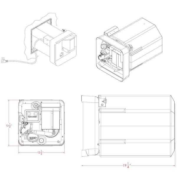 Suburban 6 Gallon Direct Spark Water Heater - SW6D 5238A - Image 5 Suburban 6 Gallon Direct Spark Water Heater - SW6D 5238A - Image 5