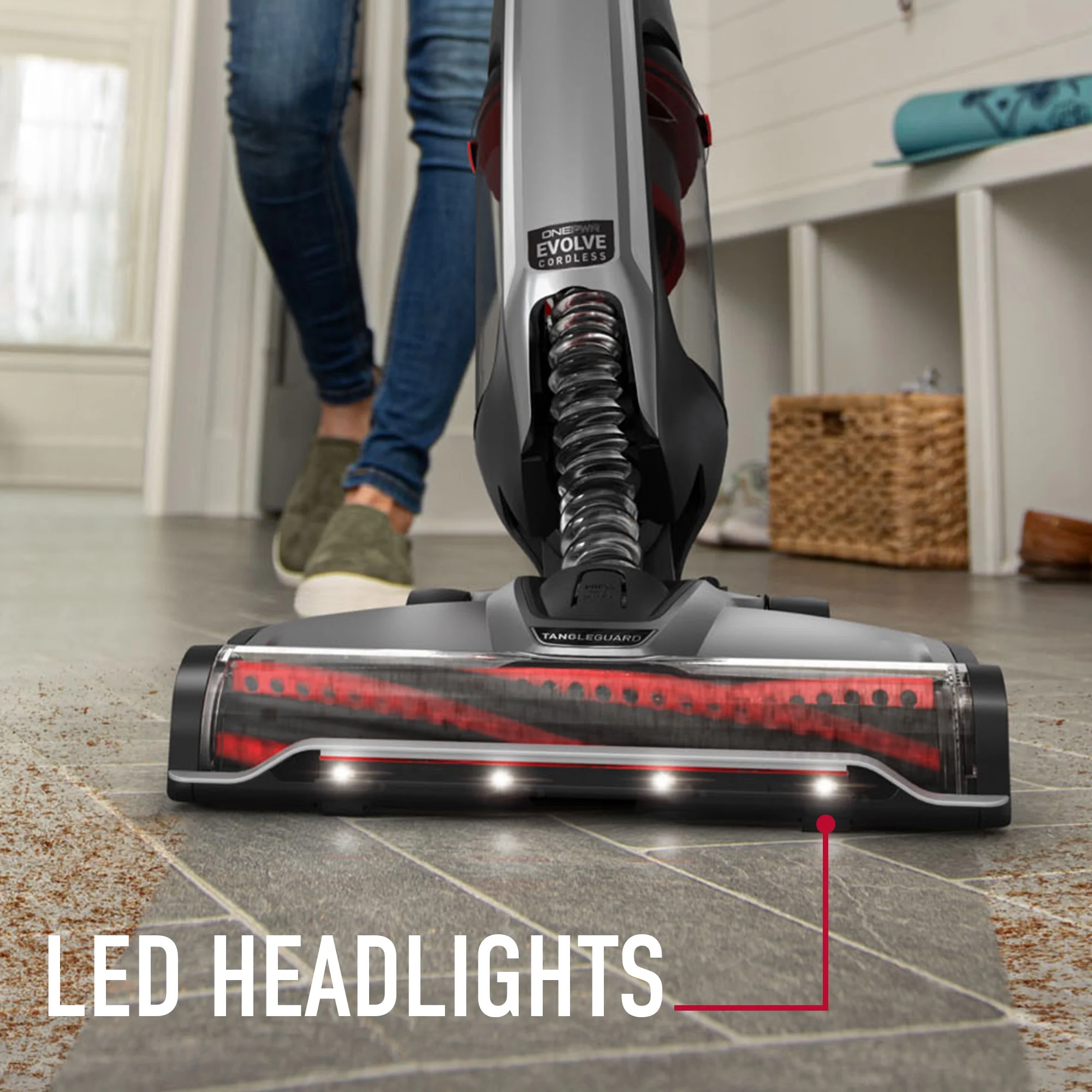 Hoover ONEPWR Evolve Pet Elite & ONEPWR Hand Vac, Upright Vacuum and Hand Vacuum Bundle, Pet Friendly, Powerful Suction, for Multi-Surfaces, BH53810V, Gray - Image 13
