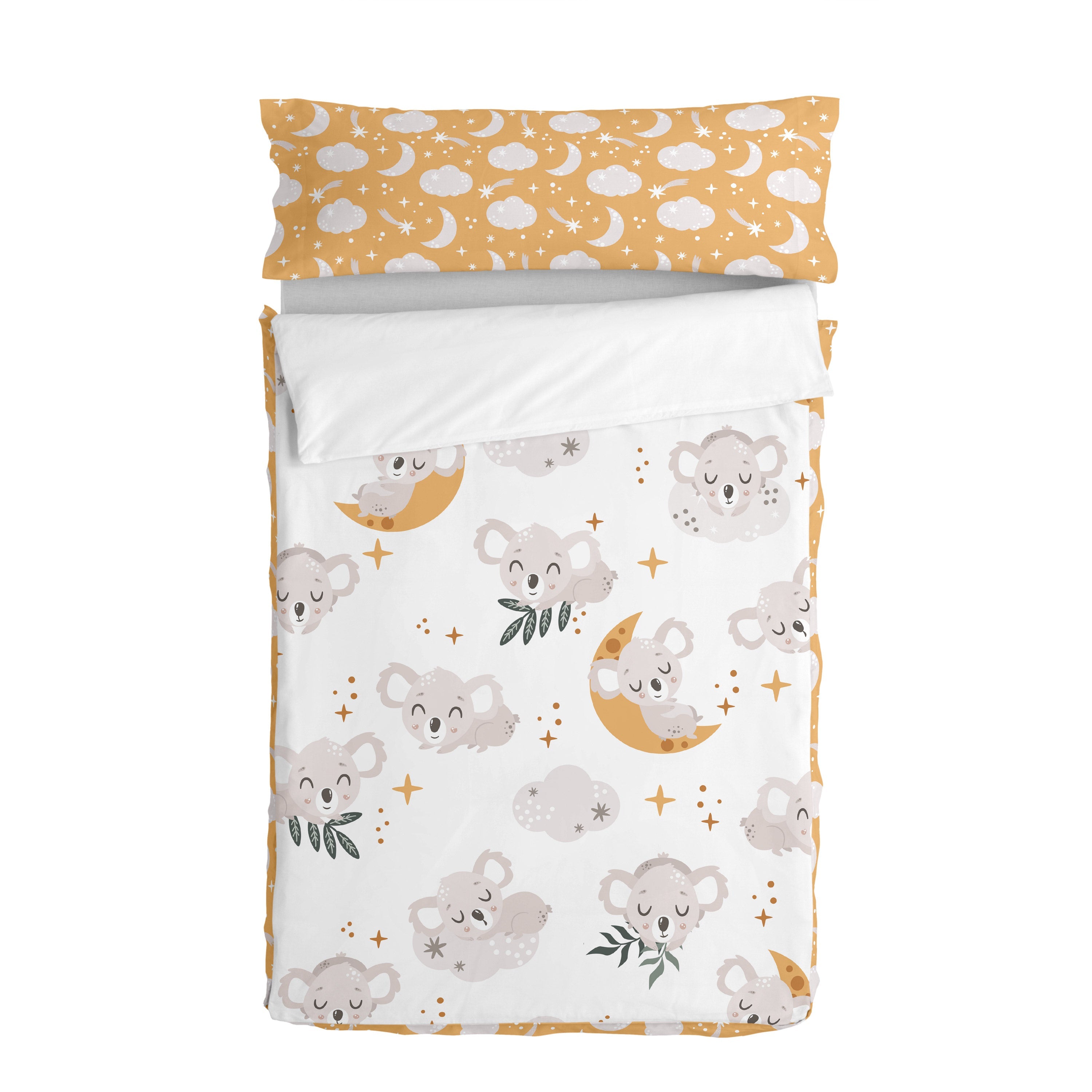 Baby koala Noordse tas Moshi Moshi, Veelkleurig, 100% Katoen (buitenka