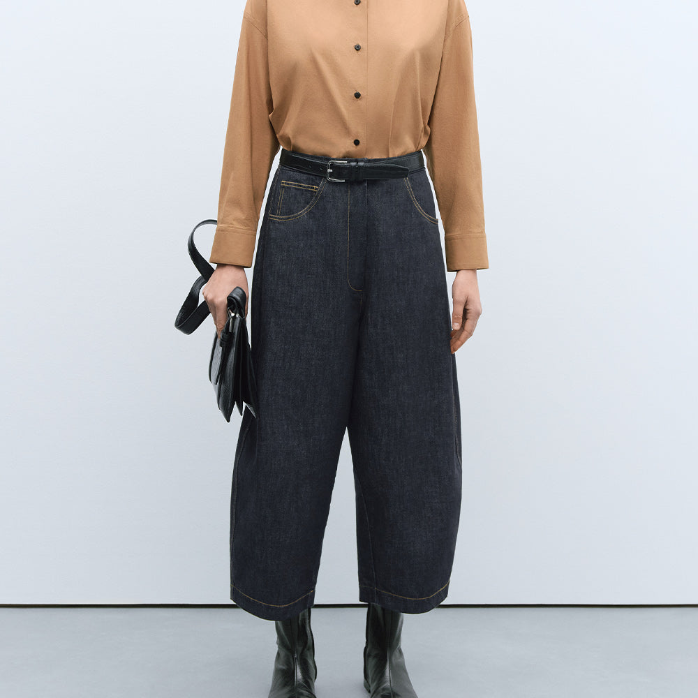 Cordera - Jeans Curved - Noir