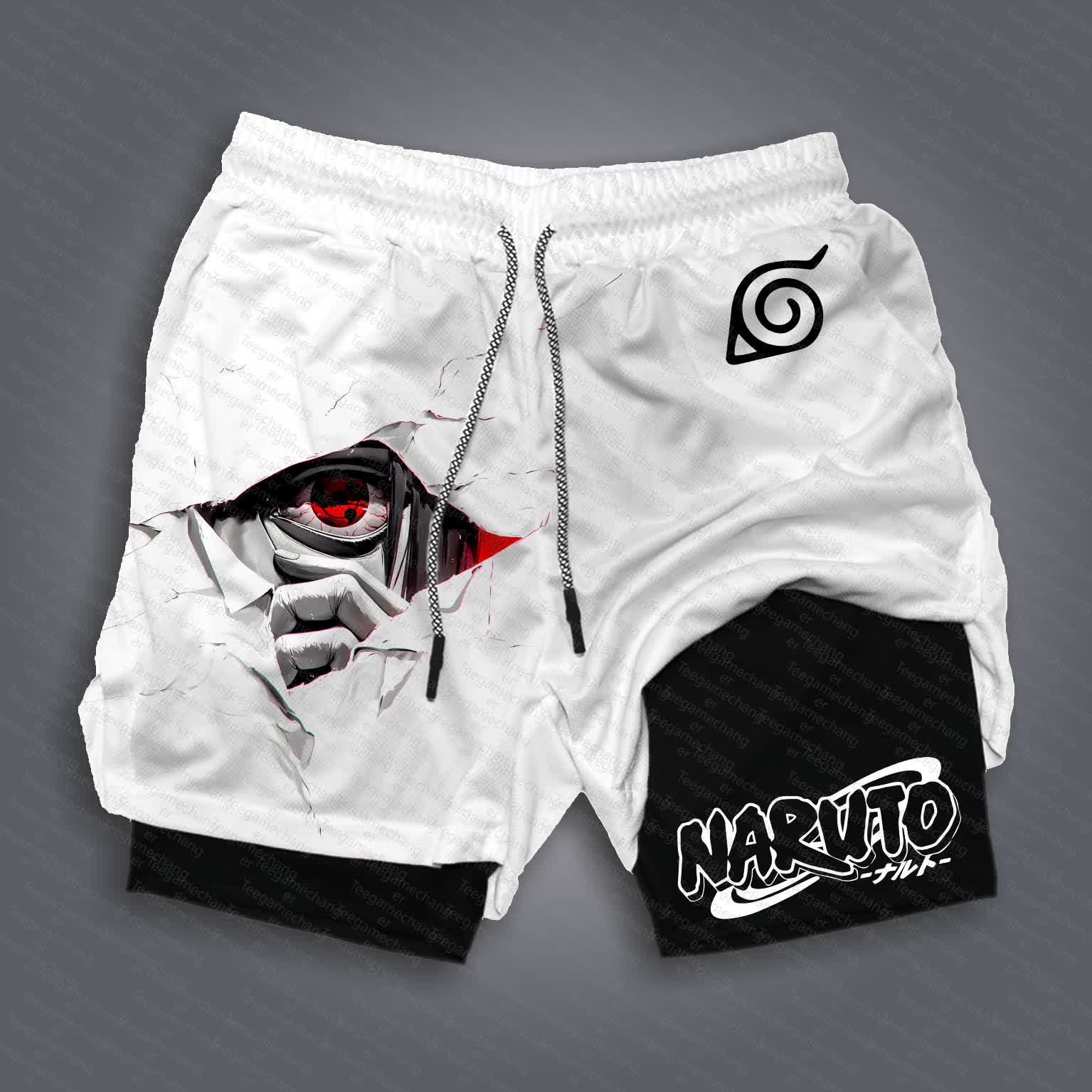 Unisex   Casual Anime Streetwear Shorts