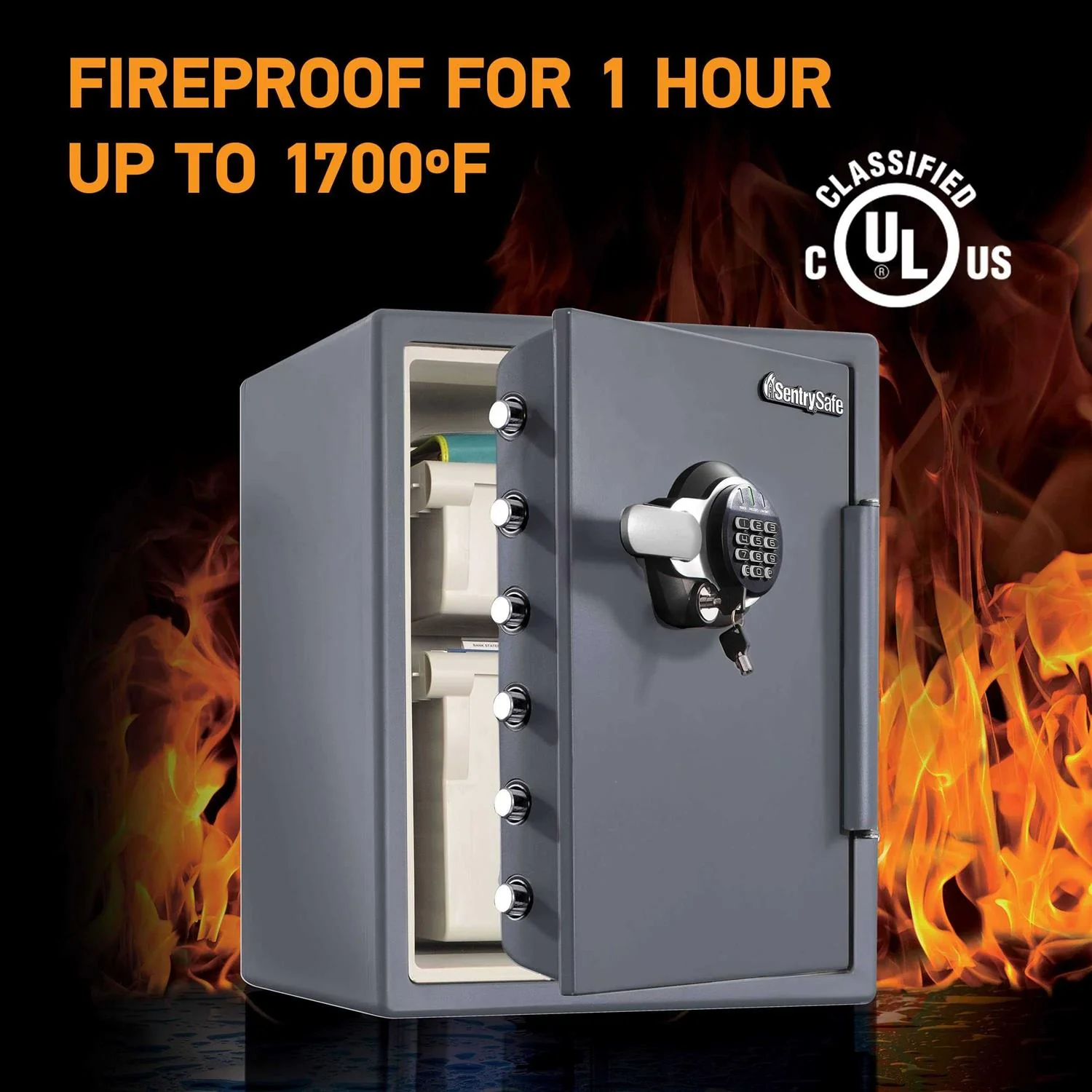 Sentry Safe Digital Fire/Water Safe - SFW205GQC - Image 3 Sentry Safe Digital Fire/Water Safe - SFW205GQC - Image 3