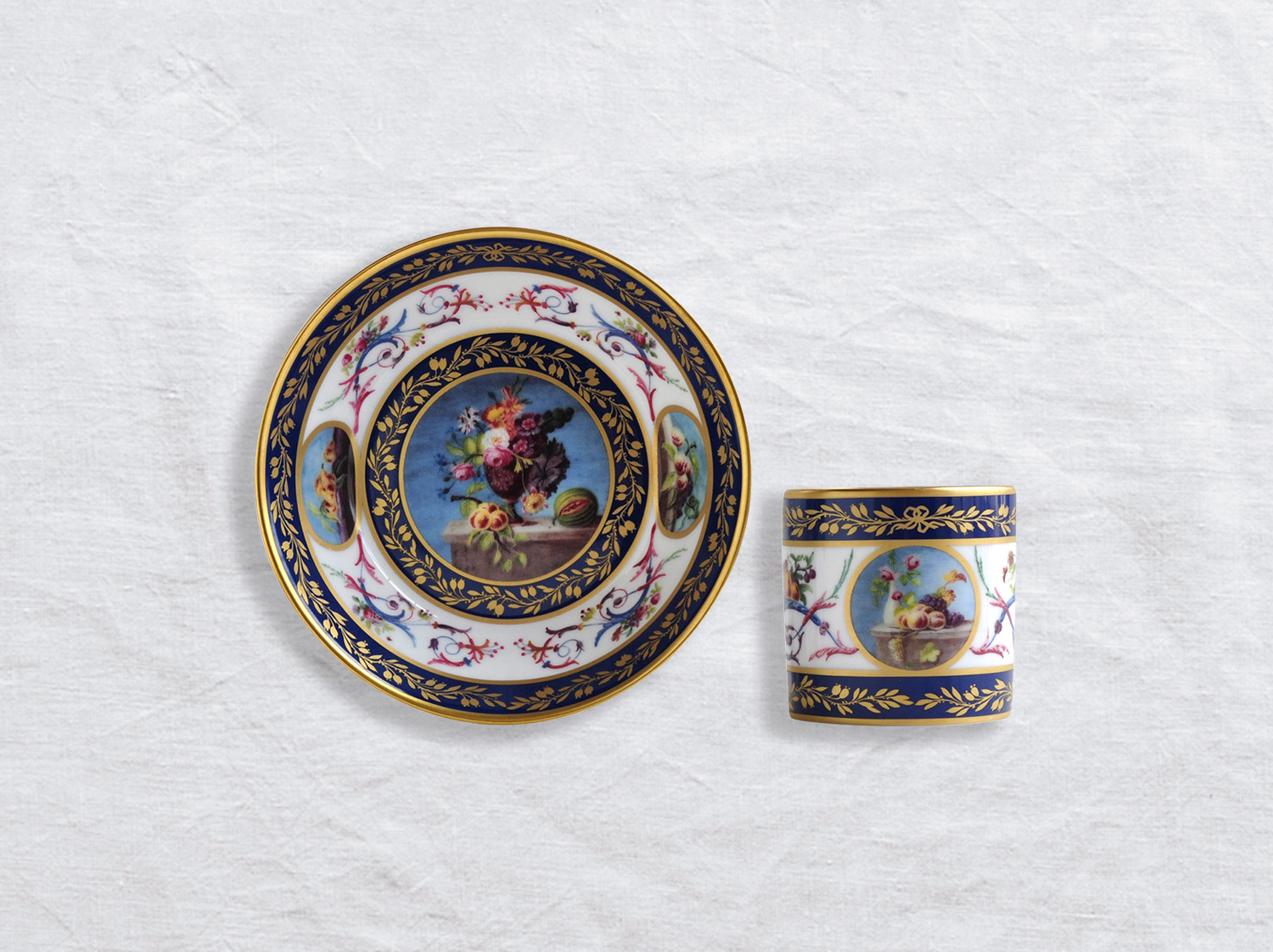 Tasse et soucoupe litron
