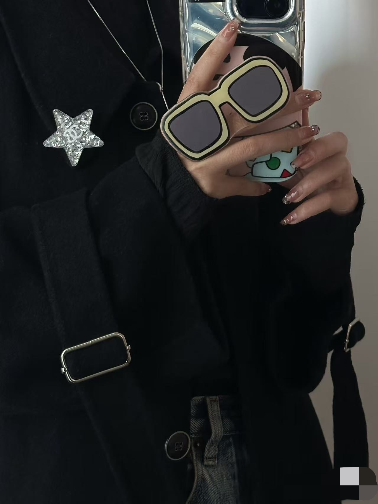 Chanel Silver Star Brooch - Original Replica Club