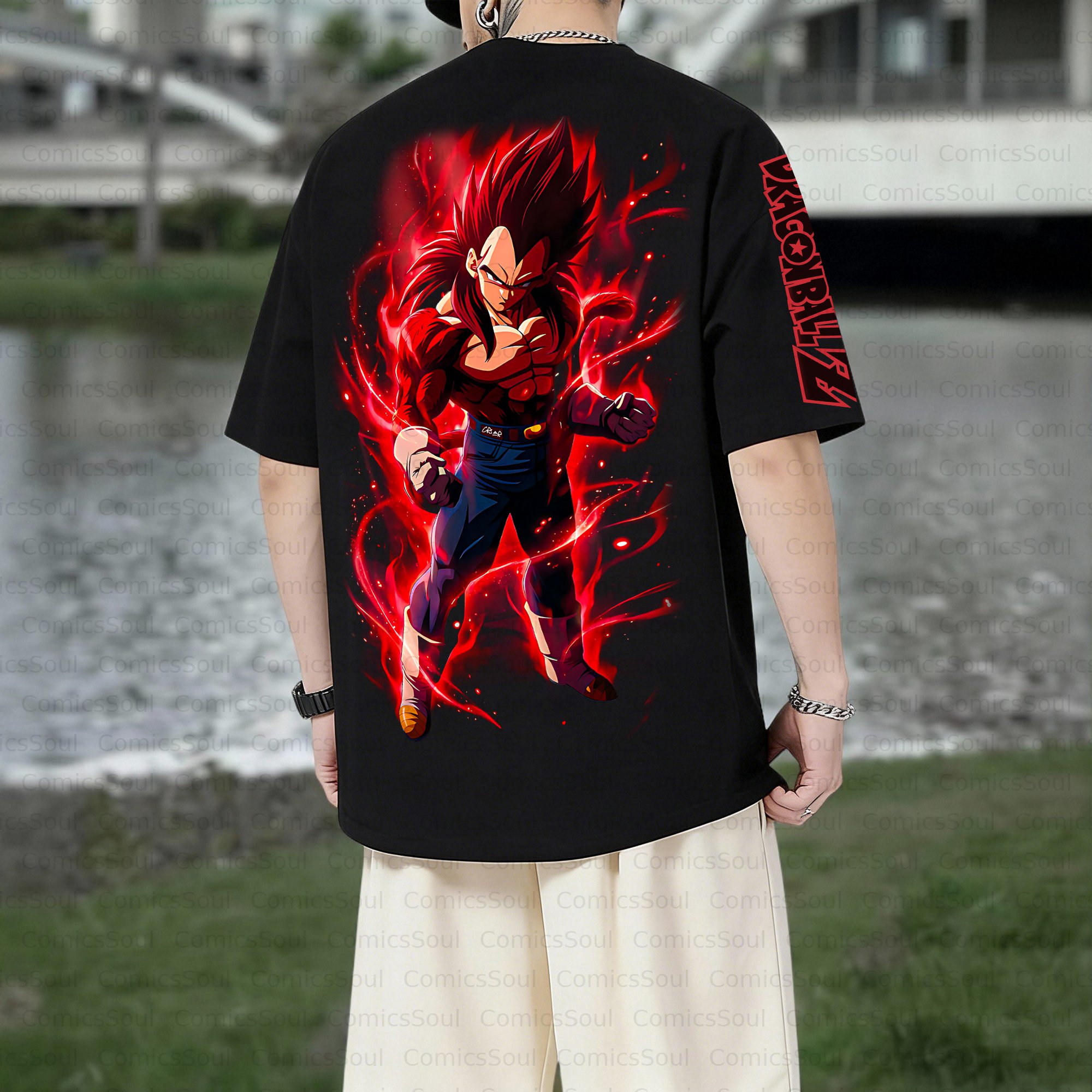 Unisex Anime Inspired Vintage T-Shirt