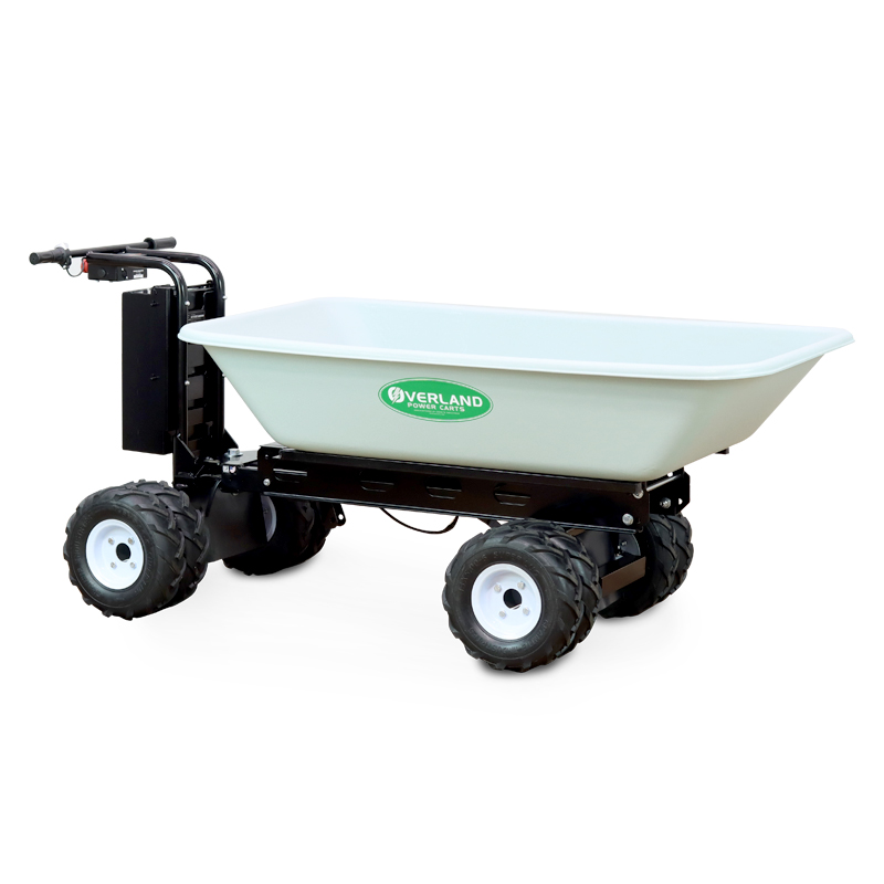WAYFAIR Overland Electric Wheelbarrow ?C 9 Cu. Ft. With 4WD And Extended Range Battery