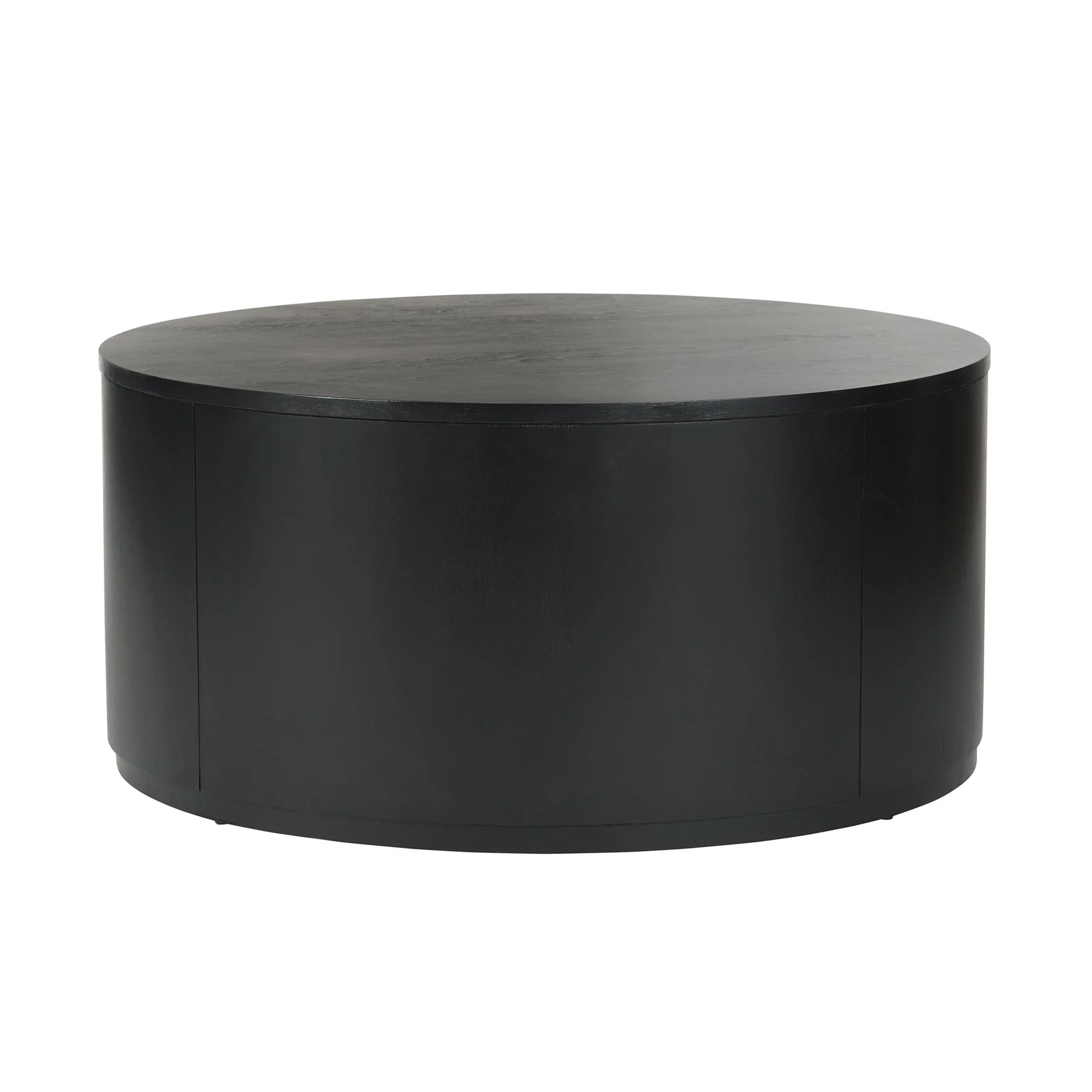 Better Homes & Gardens Miller Drum Coffee Table, Black - Image 2
