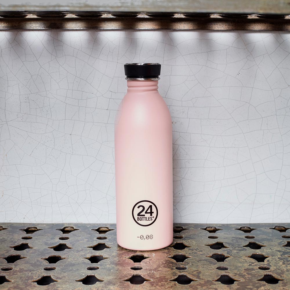 Gourde en inox 500 ml - Urban Dusty Pink - 24 Bottles