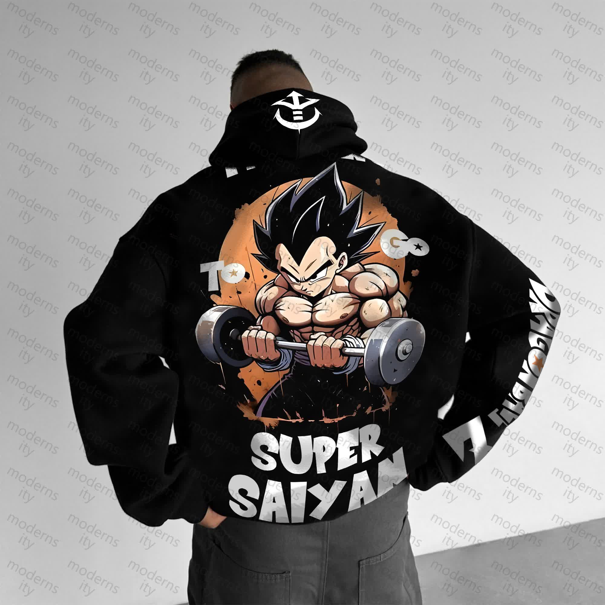 Unisex Anime“Comicssoul” Graphic Streetwear Vintage Hoodie