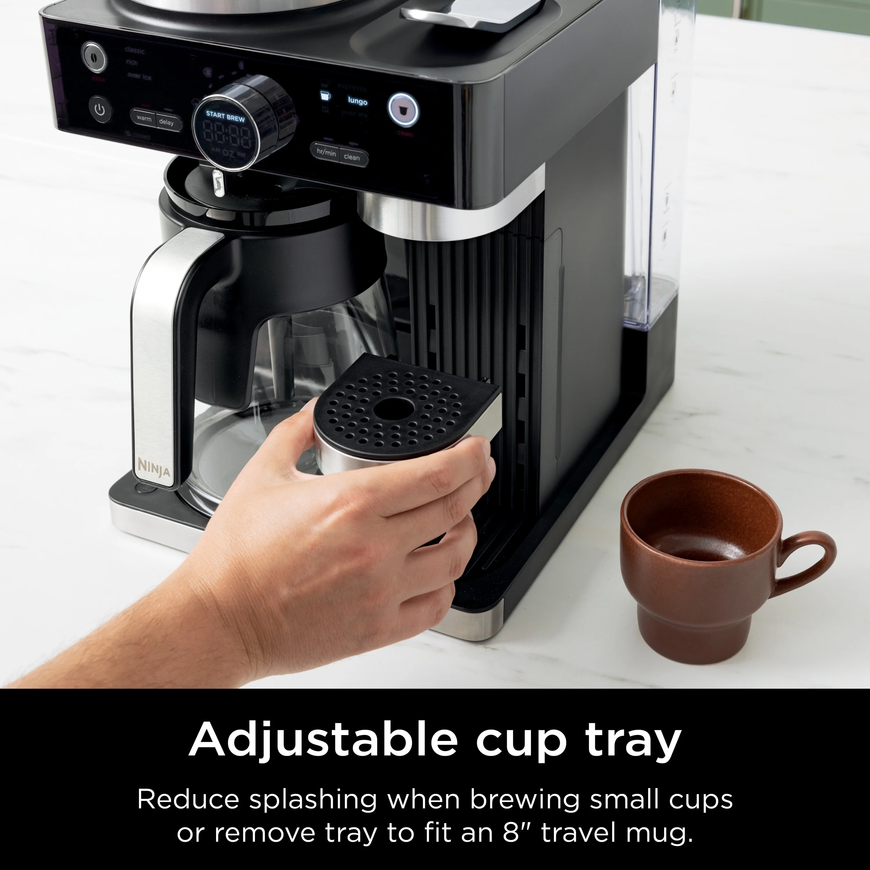 Ninja CFN601 Espresso & Coffee Barista System, Single-Serve Coffee & Nespresso Capsule Compatible - Image 3