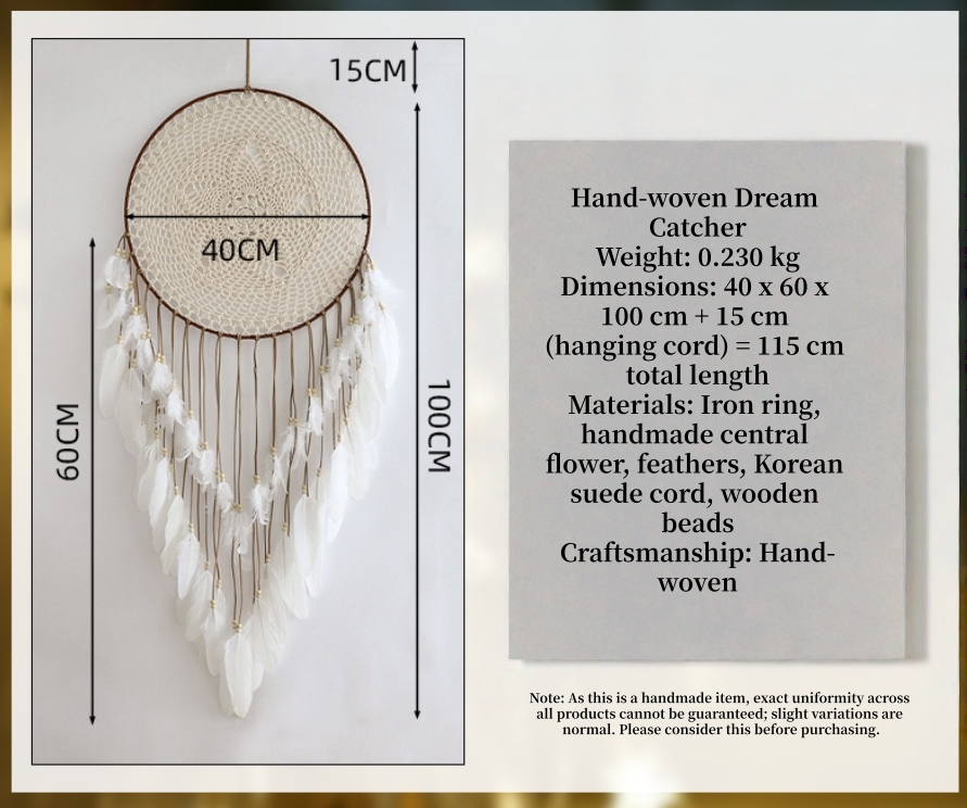 Dreamcatcher Wall Hanging – Tapestry Wall Decor for Bedroom or Living Room