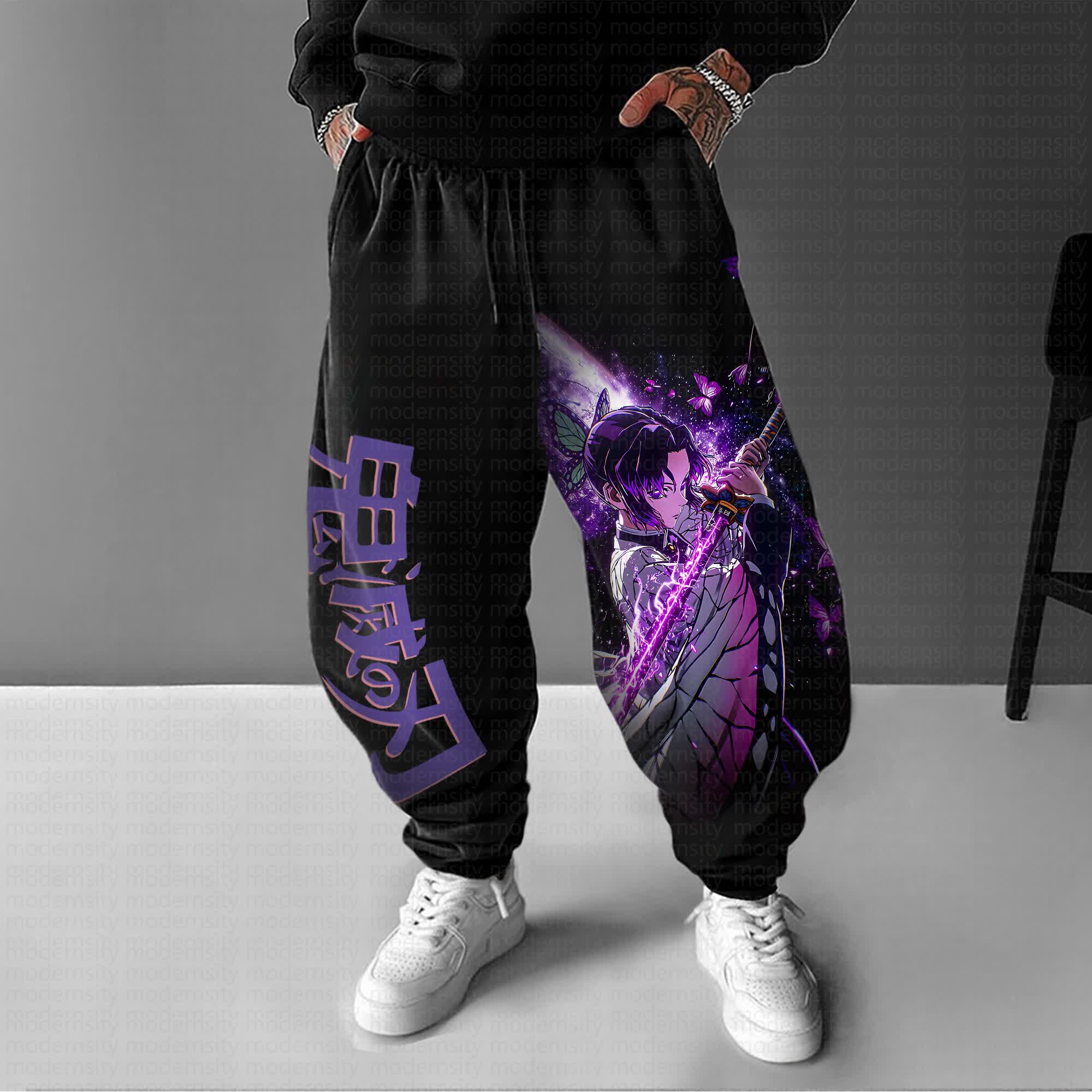 Unisex Anime Inspired Vintage Pants丨Comicssoul