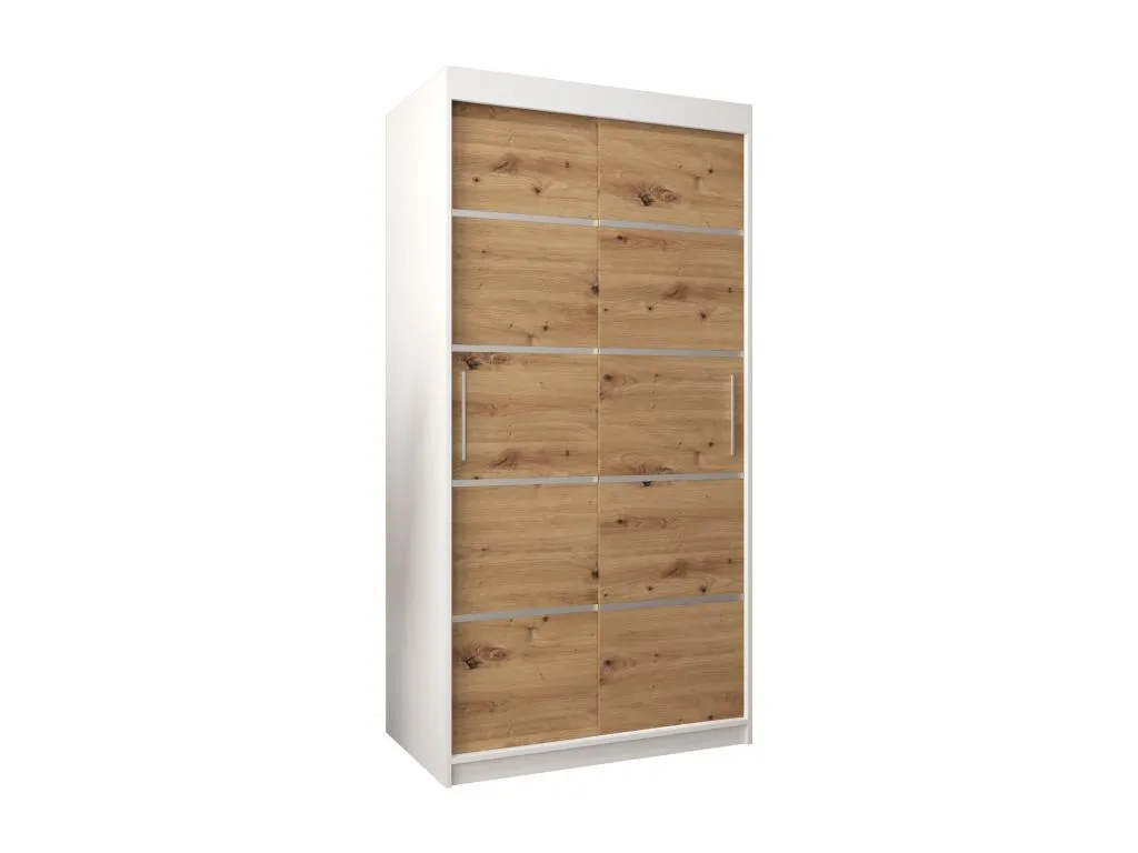 ARMARIO Hogarve 1 DE PUERTAS CORREDERAS 200/100/62 2 puertas (blanco/artisan) 30792nwbc