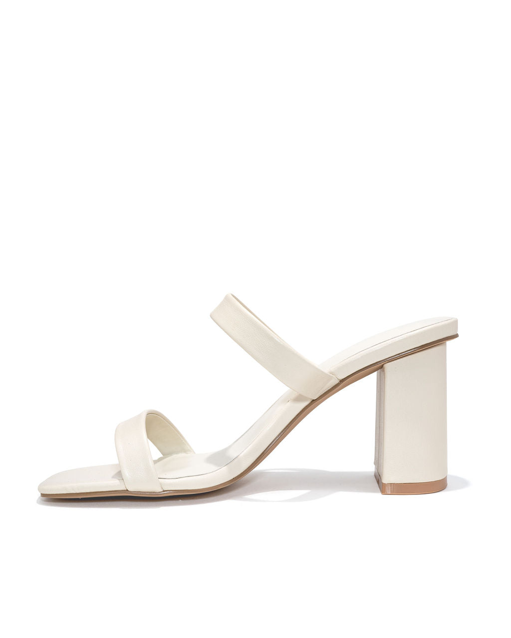 Raye Block Heeled Sandal - Beige - FINAL SALE - Se7enfashion