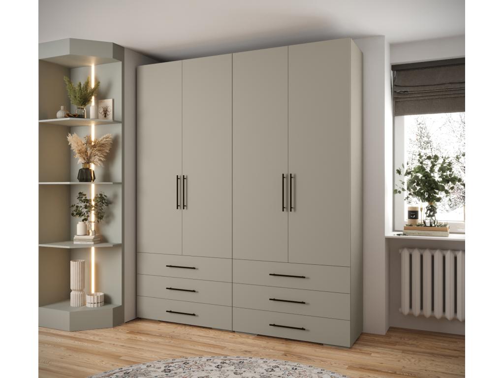Nestleare 3 armario con puertas batientes 236 - 7/200/47
