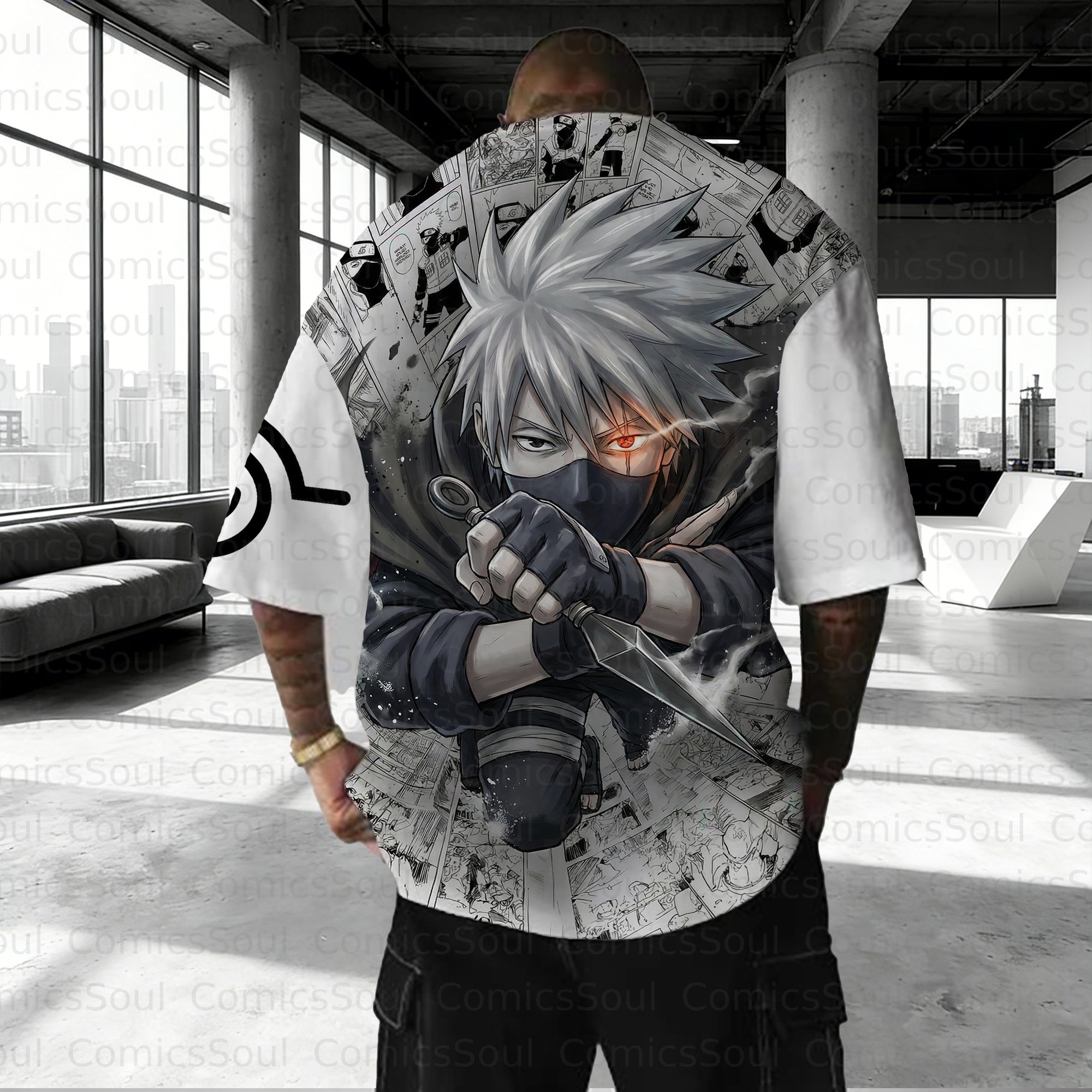 Unisex Anime Inspired Vintage T-Shirt