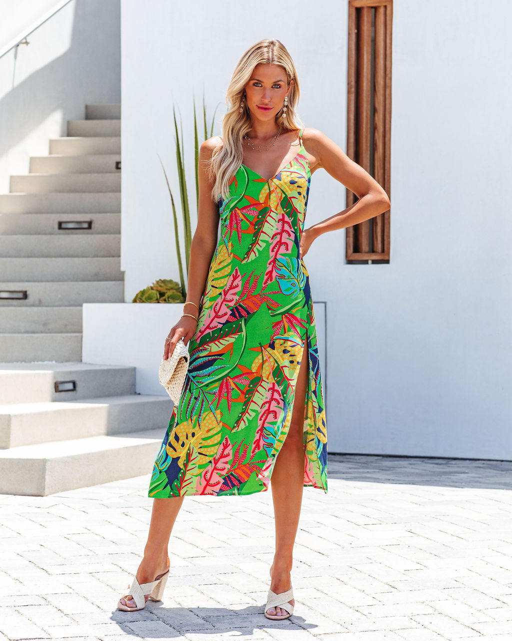 Las Palmas Tank Midi Dress - SALE - Se7enfashion