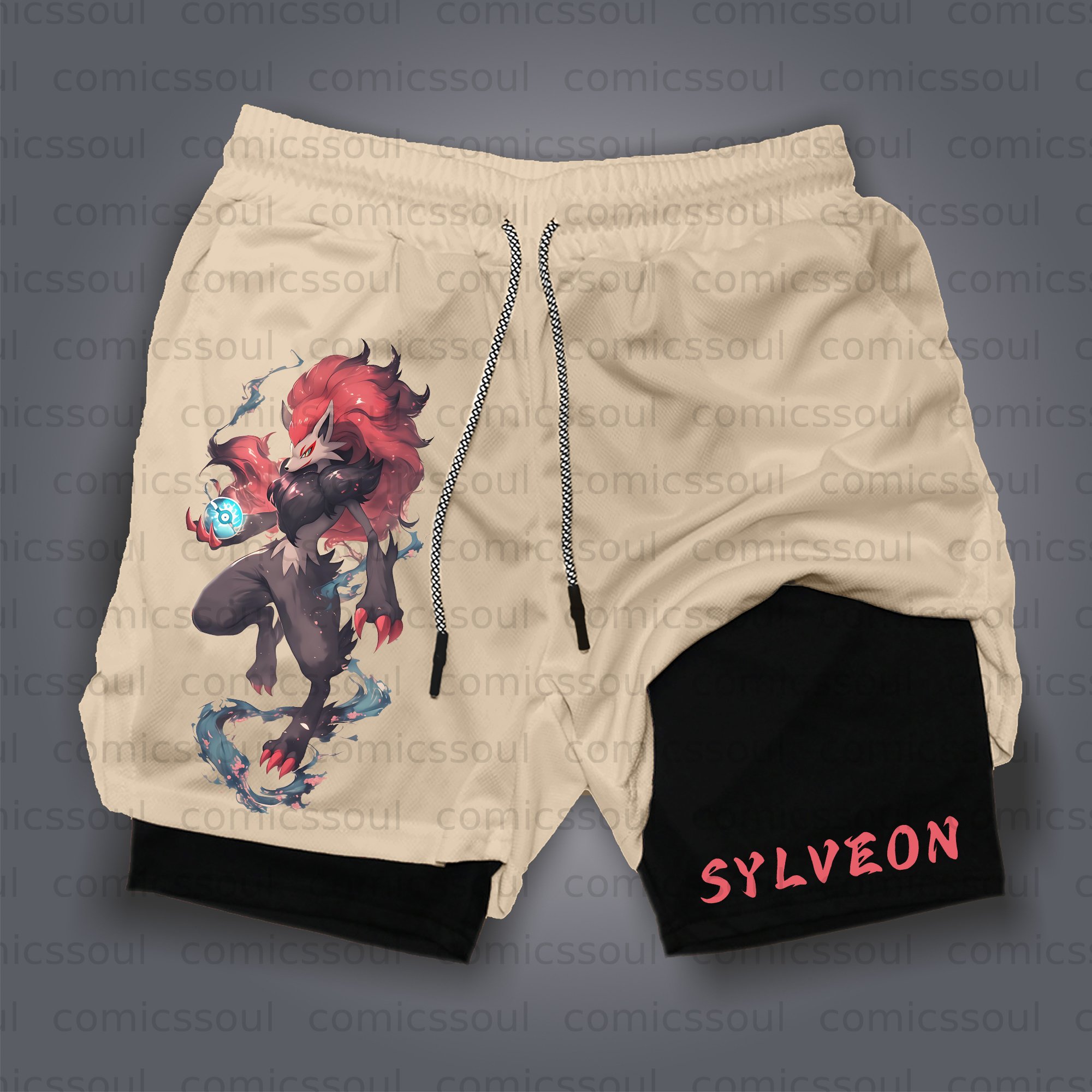 Unisex Casual Anime Streetwear Shorts