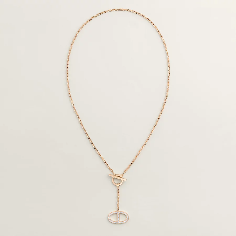 Replicate Chaine d ancre Contour pendant, large model(1:1 replica) - Original Replica Club