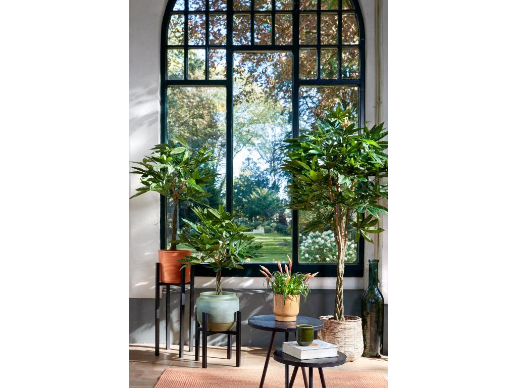 Planta artificial de Poliéster - Ø80 x 60 - Verde - PACHIRA