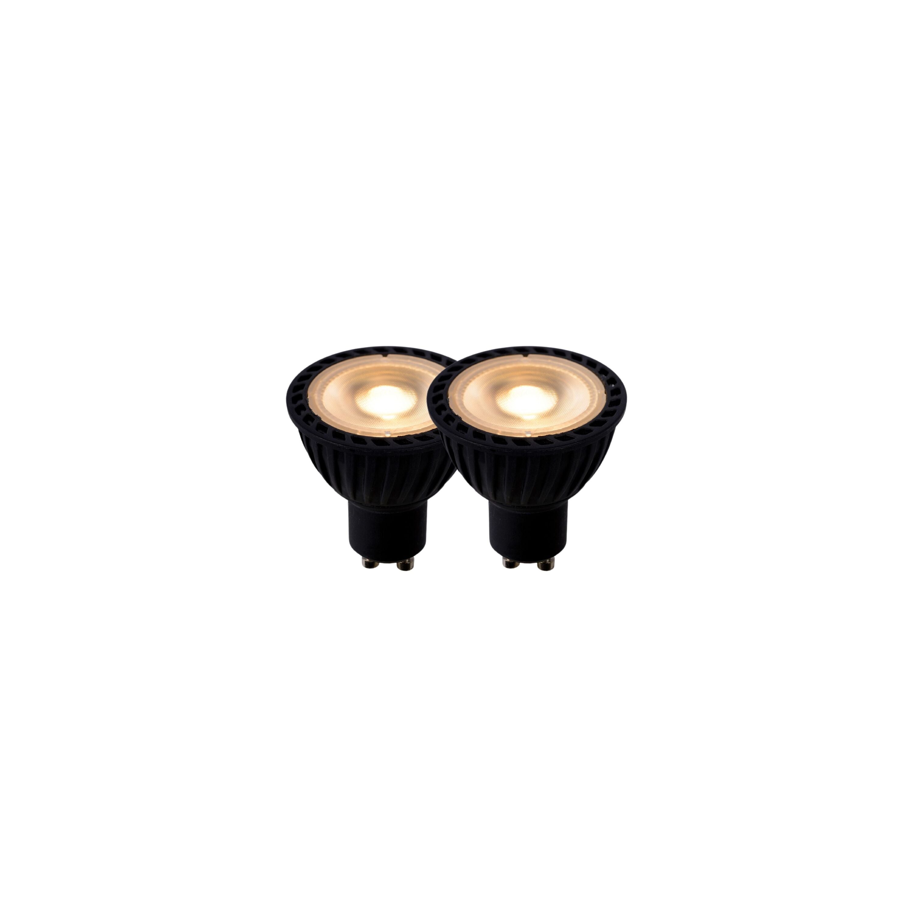 Lucide MR16 Led lamp - Zwart (set van 2)