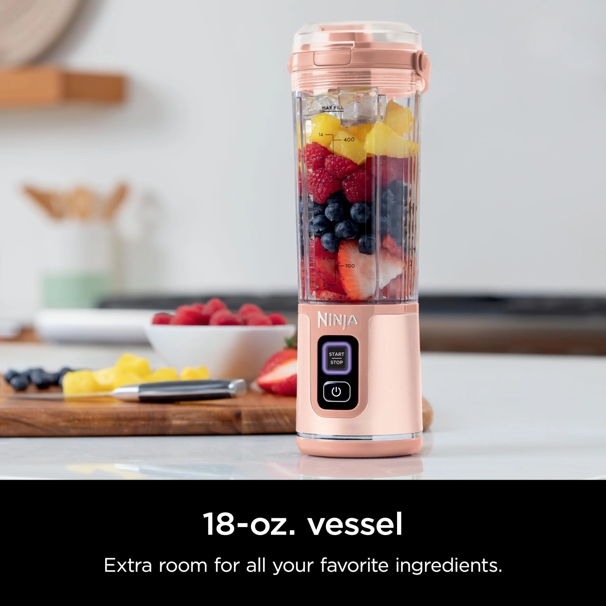 Ninja Blast Portable Blender, Cordless, 18oz. Vessel, Personal Blender for Shakes & Smoothies, BPA Free, Leakproof Lid & Sip Spout, USB-C Rechargeable, Dishwasher Safe Parts, Metallic Purple, - Image 80