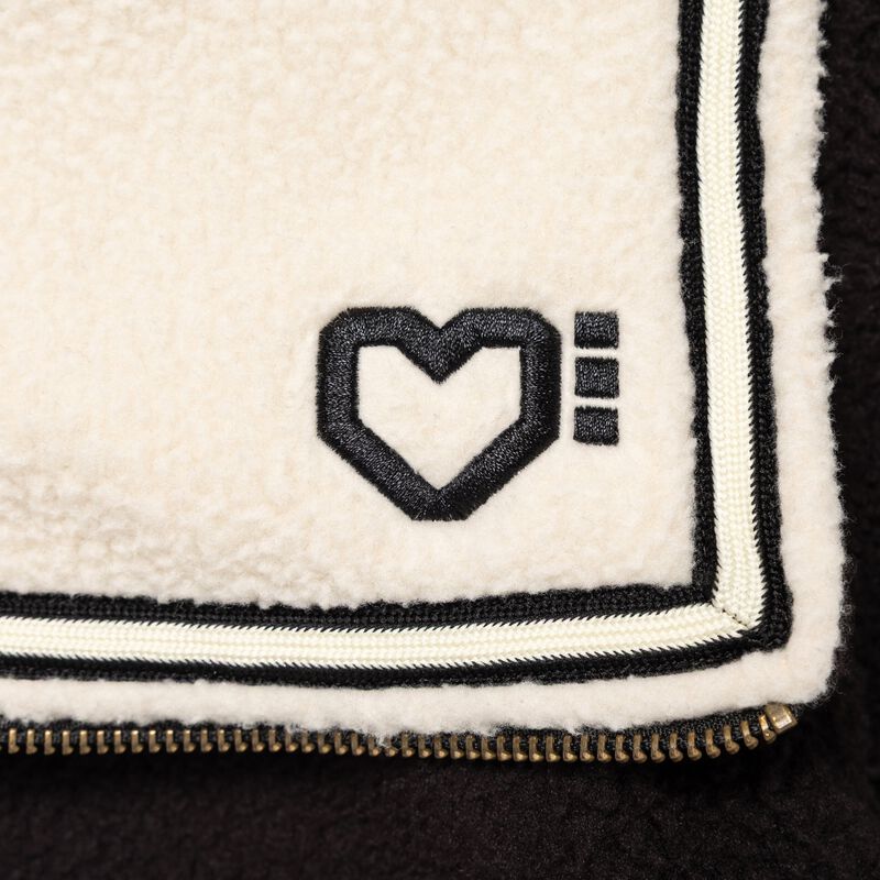 HUMAN MADE HALF-ZIP FLEECE PULLOVER
