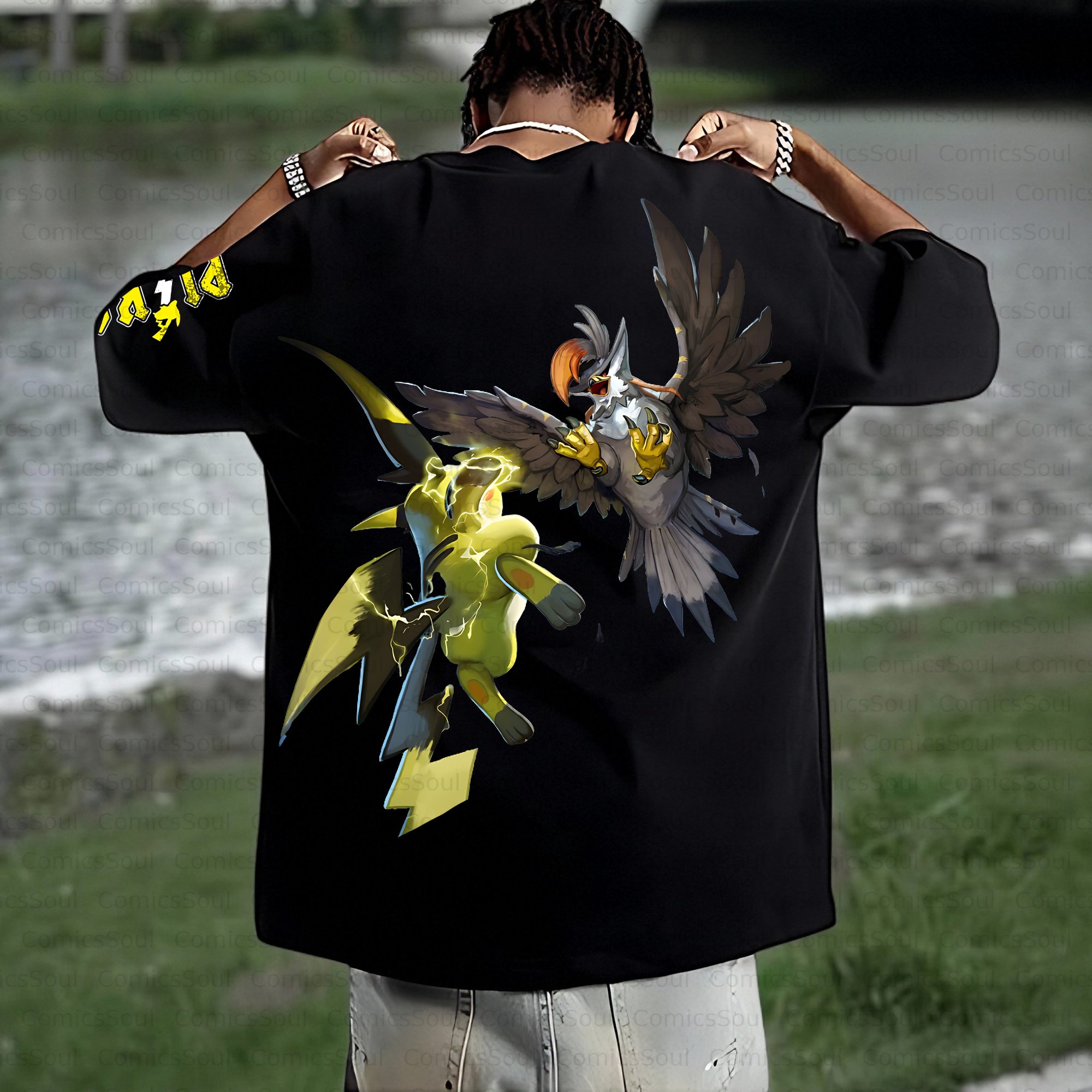 Unisex Anime Inspired Vintage T-Shirt