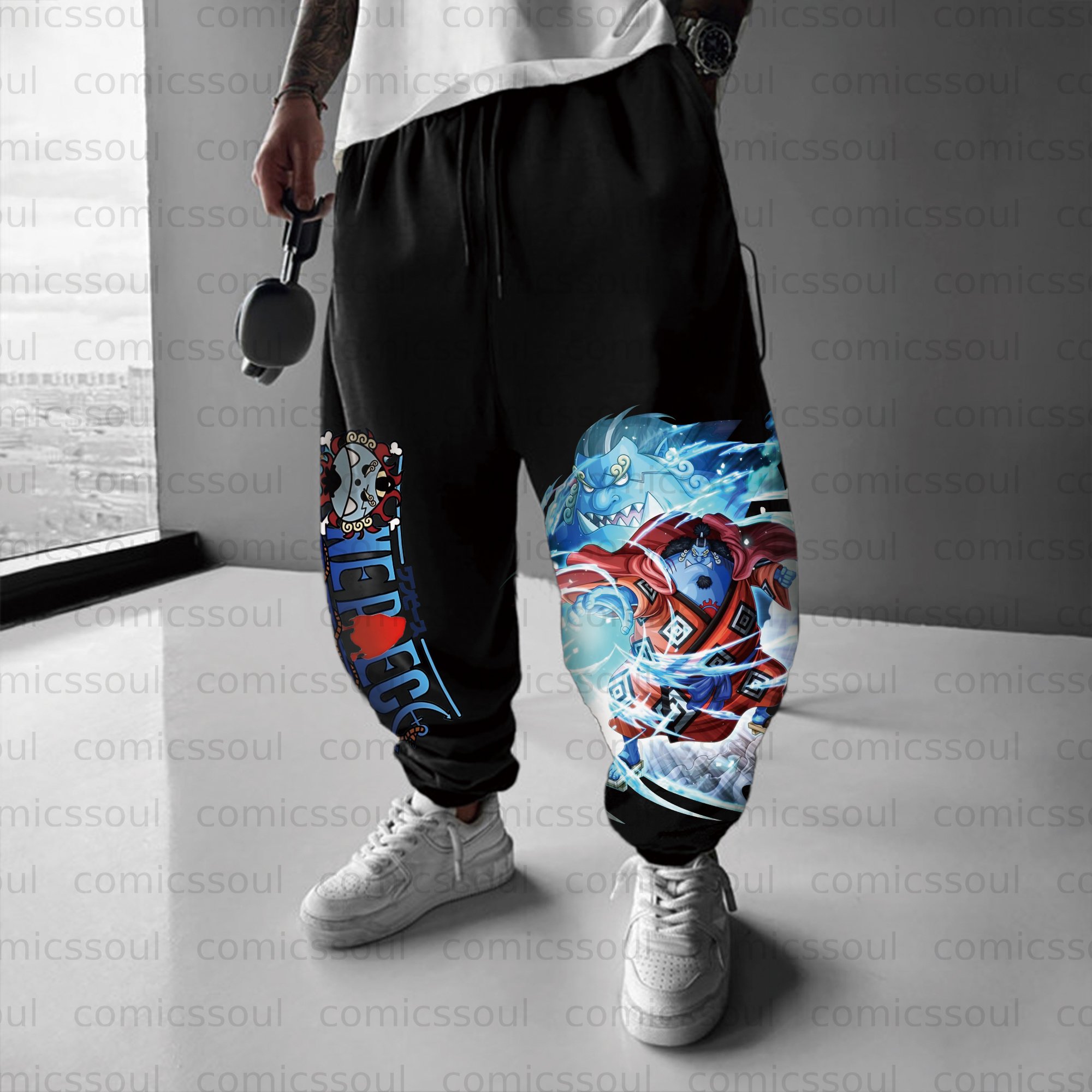 Unisex Anime Inspired Vintage Pants
