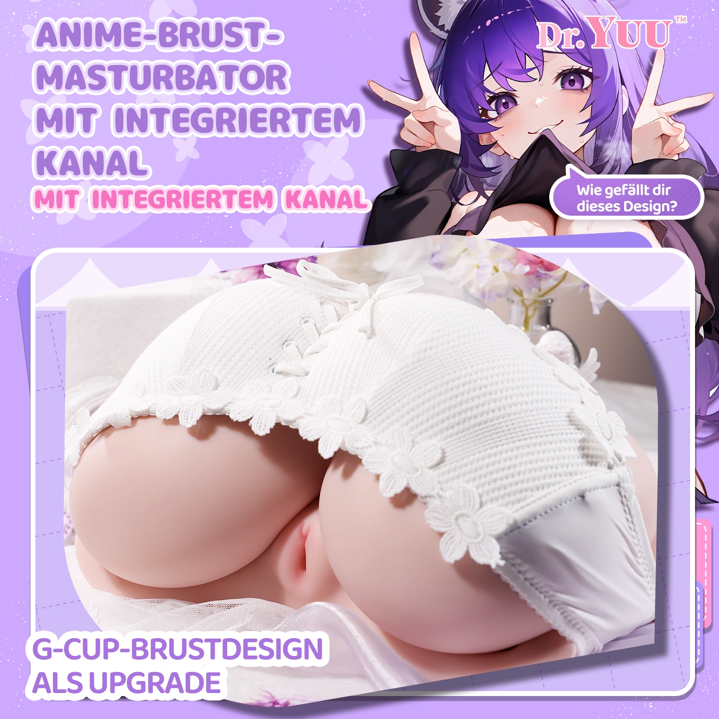 Dr.YUU Anime Brust-Masturbator – 4,24 kg | Versand aus Asien – Lieferzeit ca. 10-18 Werktage - DR.YUU™
