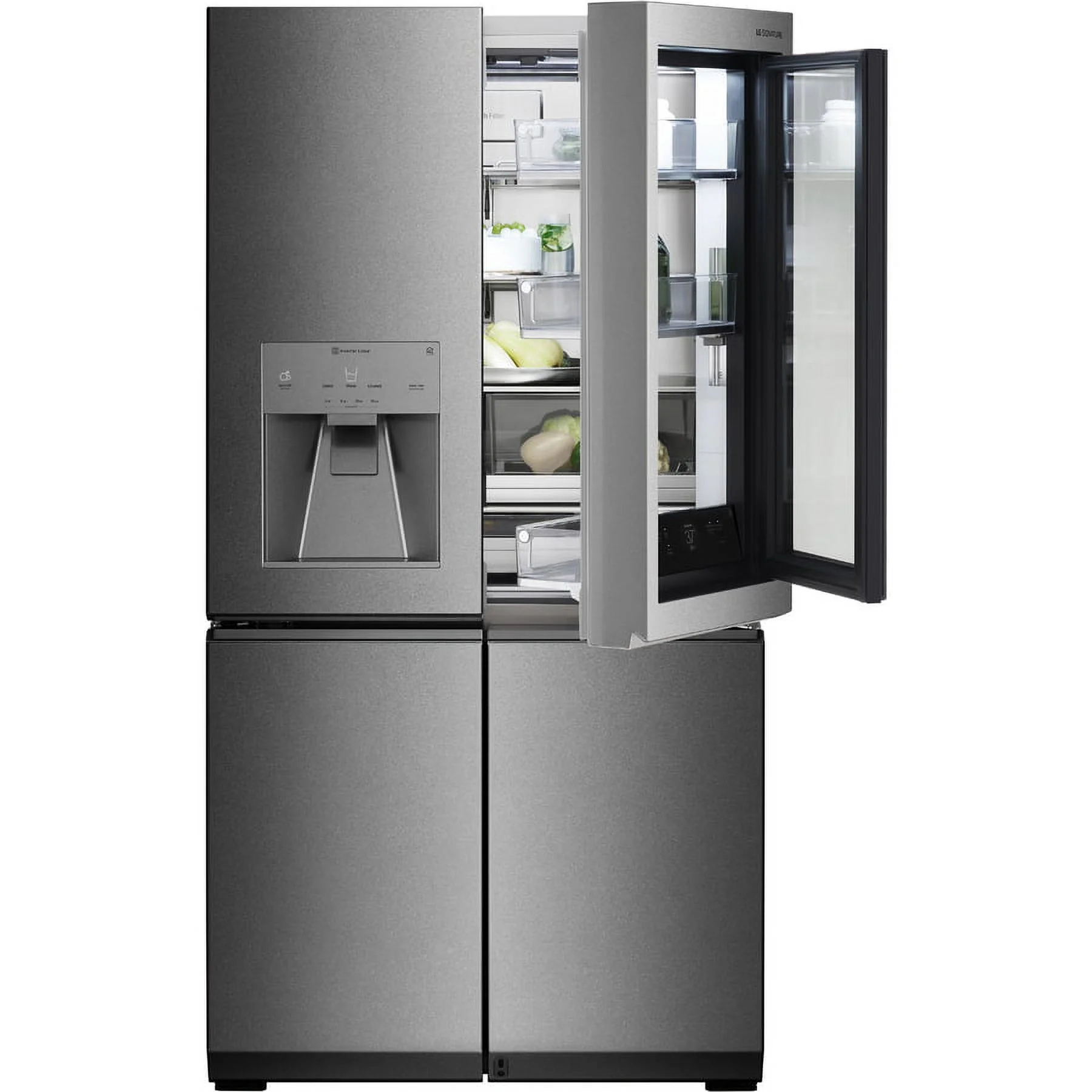 LG Freestanding French Door Refrigerator, Gray - Image 19