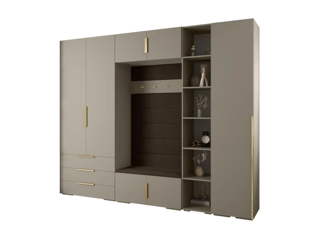 Luxmbls 1 armario con puertas batientes 236.7/290/47 EYOK47798