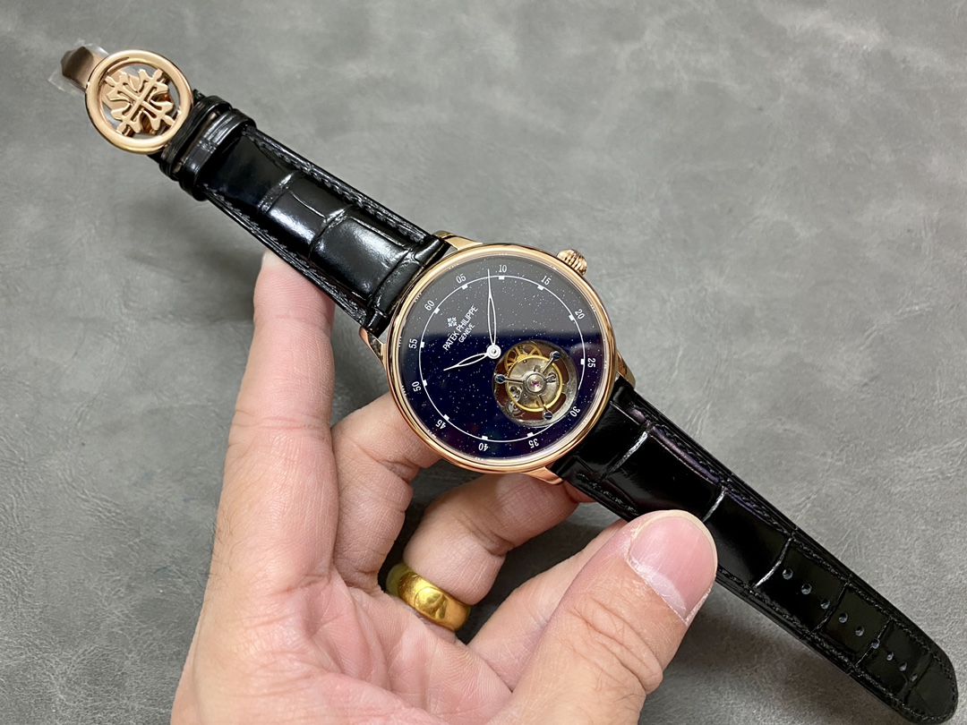 Patek Philippe Grand Complications Sky Moon Tourbillon Rose Gold 6102P 001 Watch