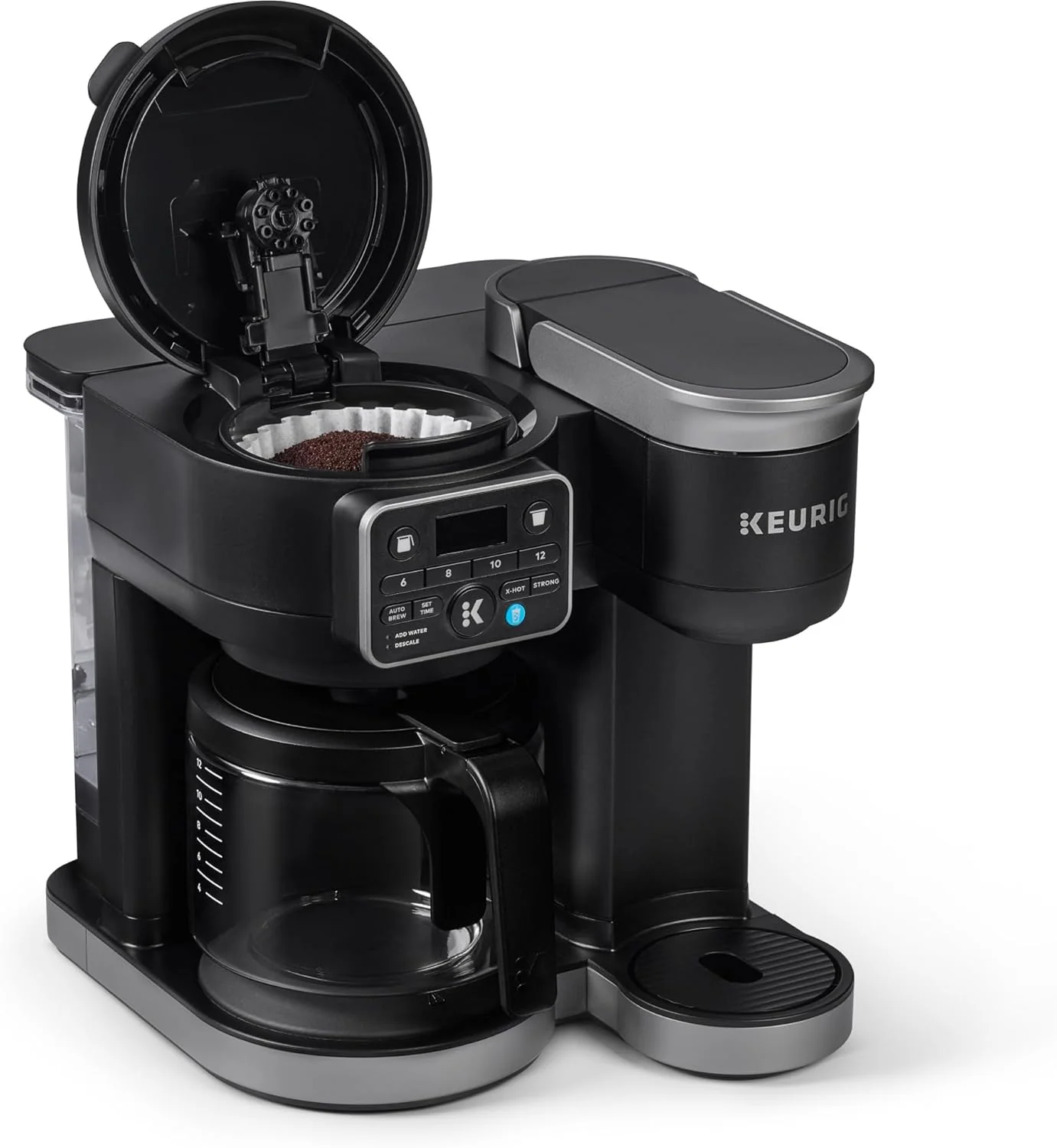 Keurig K-Duo Hot & Iced Single Serve & Carafe Coffee Maker MultiStream Technology 72oz Reservoir