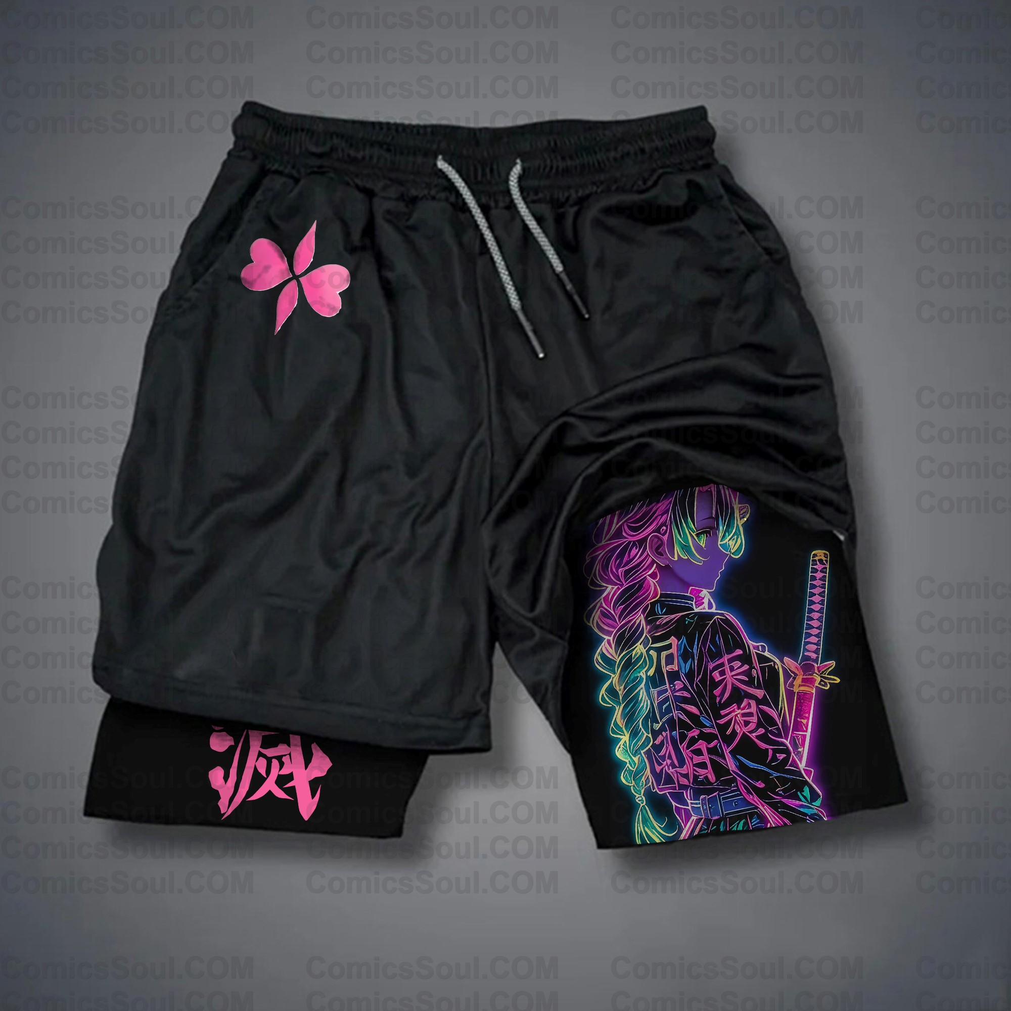 Unisex “ Comicssoul” Casual Streetwear Shorts