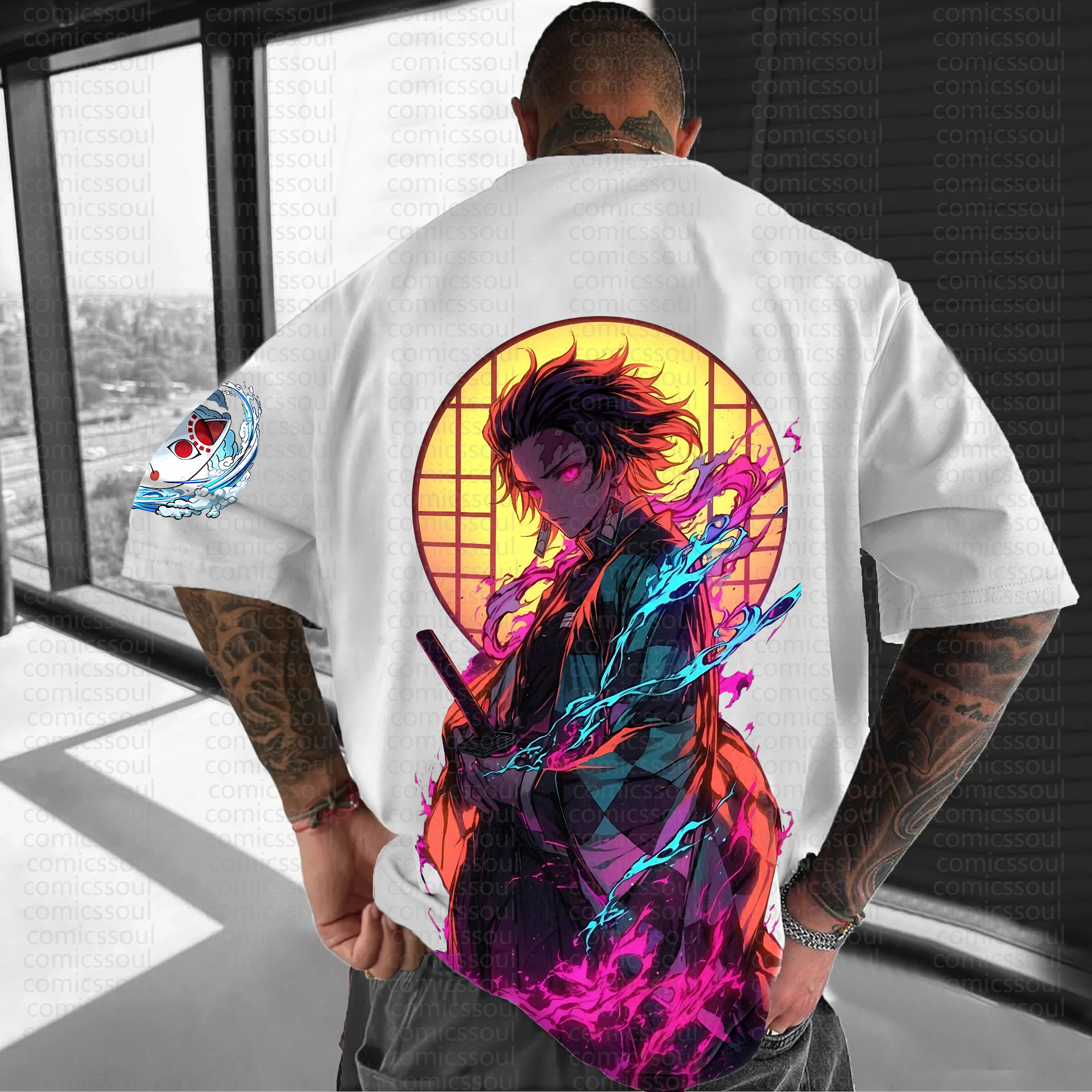 Unisex Anime Inspired Vintage T-Shirt | Comicssoul
