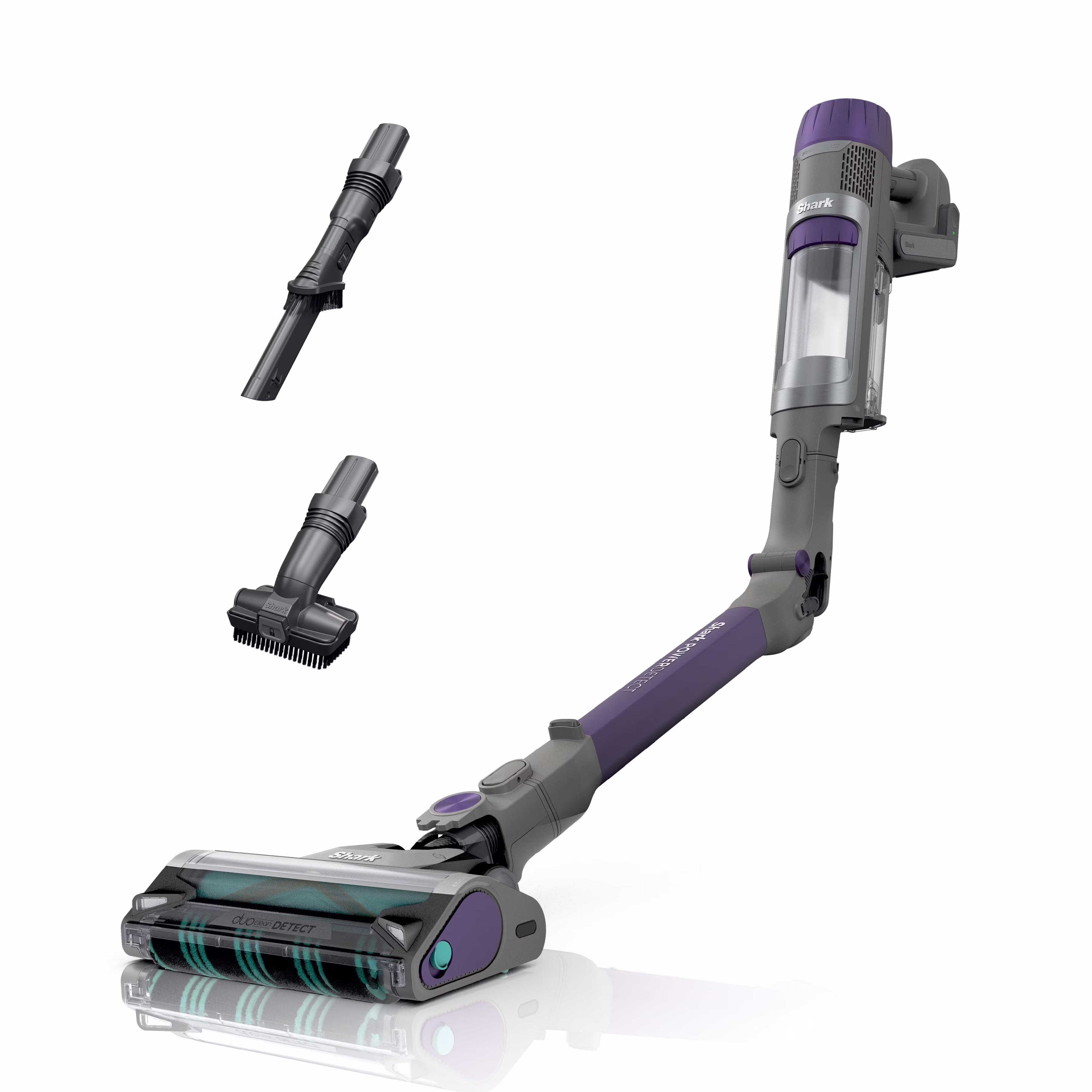 Shark PowerDetect Cordless Stick Vacuum, Multi-Surface, with DuoClean Detect Nozzle and MultiFLEX Wand, Up to 60 Mins Runtime, IP1250 Blue - Image 3