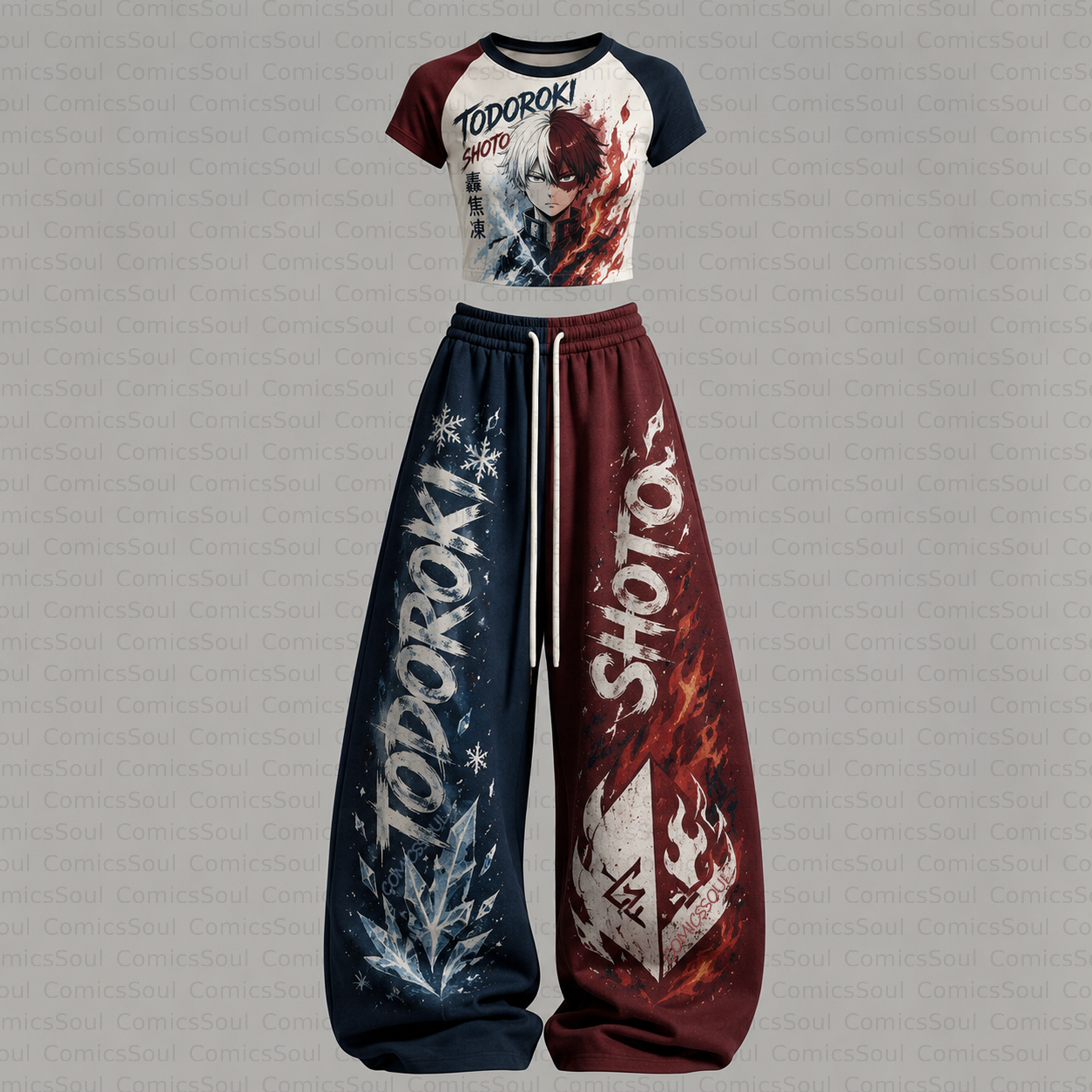 My Hero Academia T-Shirt & Elasticated Trousers Two-Piece Set