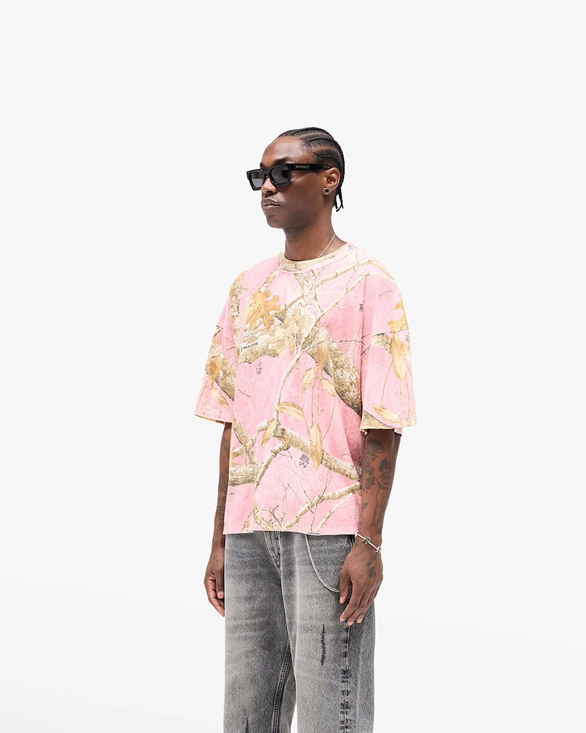 Realtree® T-Shirt - Washed Pink Camo