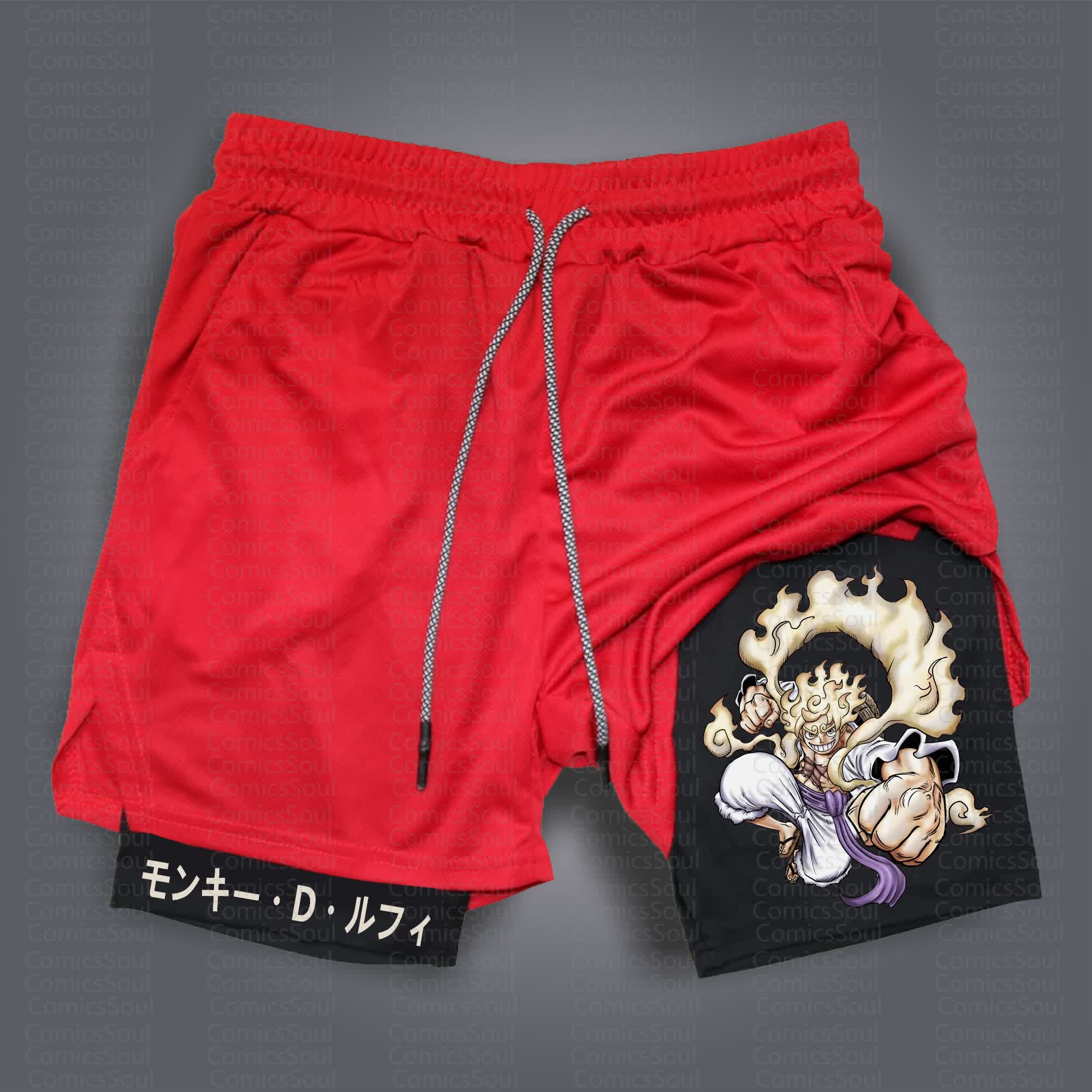 Unisex Casual Anime Streetwear Shorts 丨Comicssoul